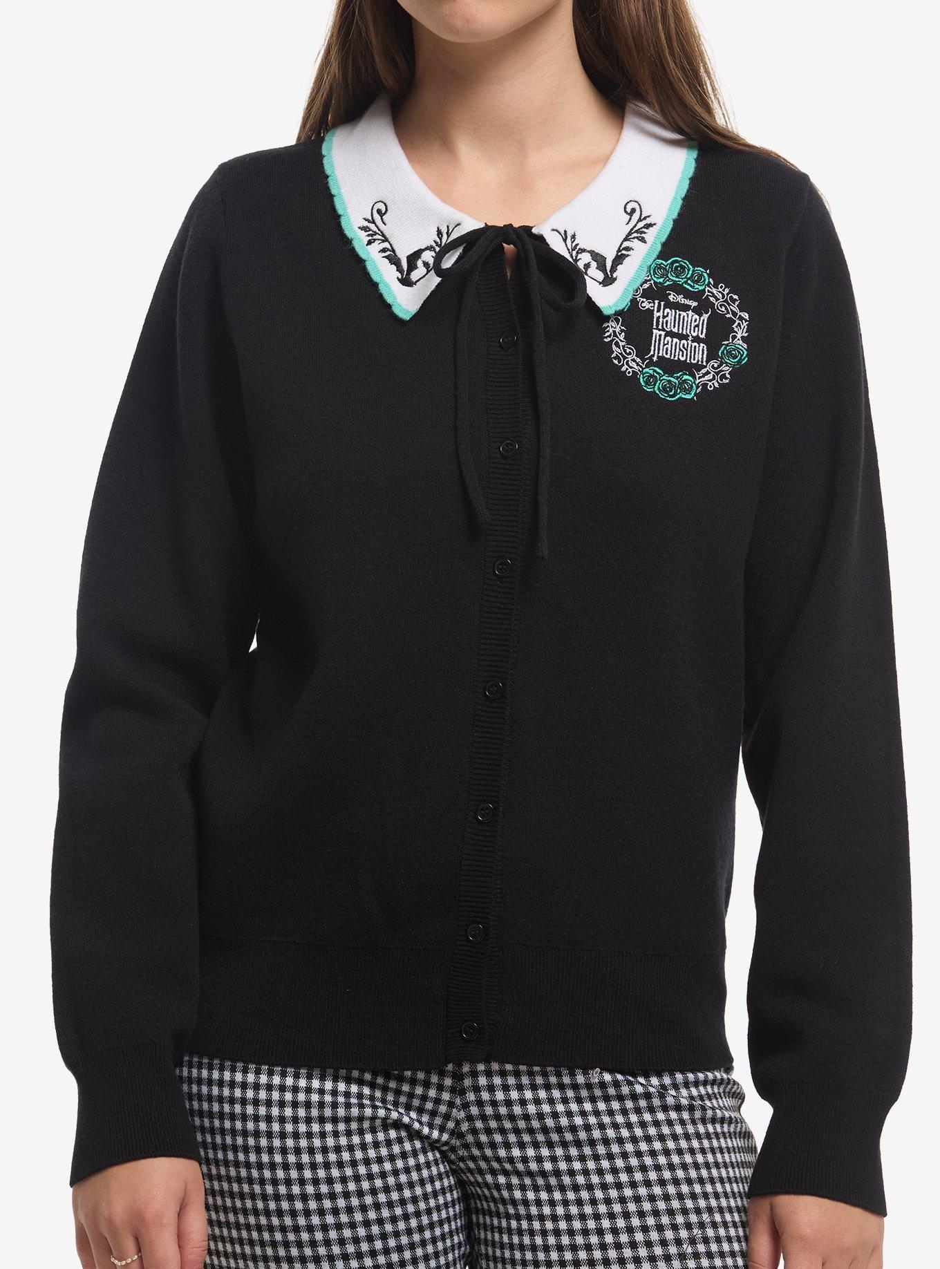 Her Universe Disney The Haunted Mansion Glow-in-the-Dark Collared Cardigan Her Universe Exclusive, , hi-res