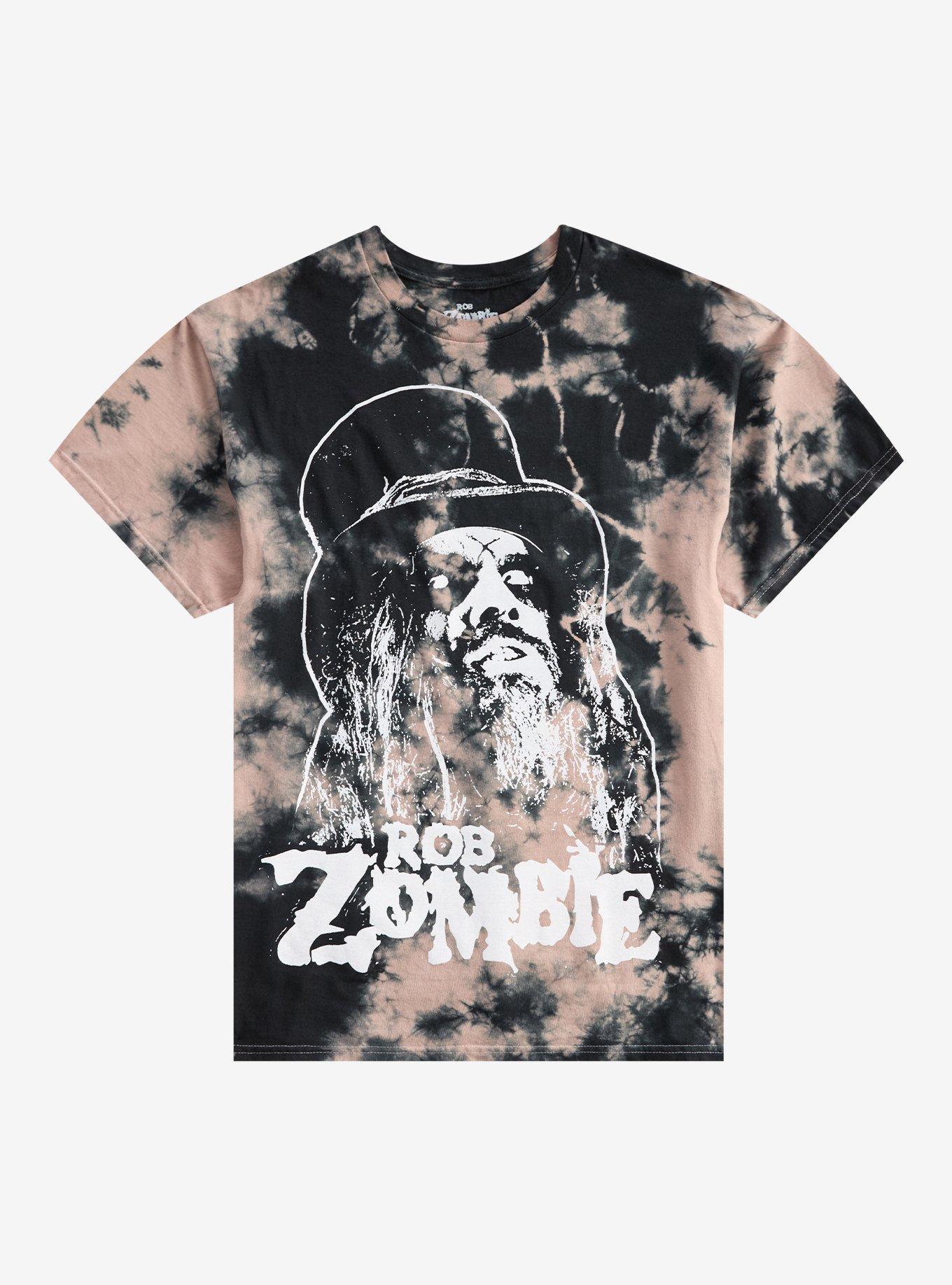 Rob Zombie Top Hat Portrait T-Shirt, , hi-res