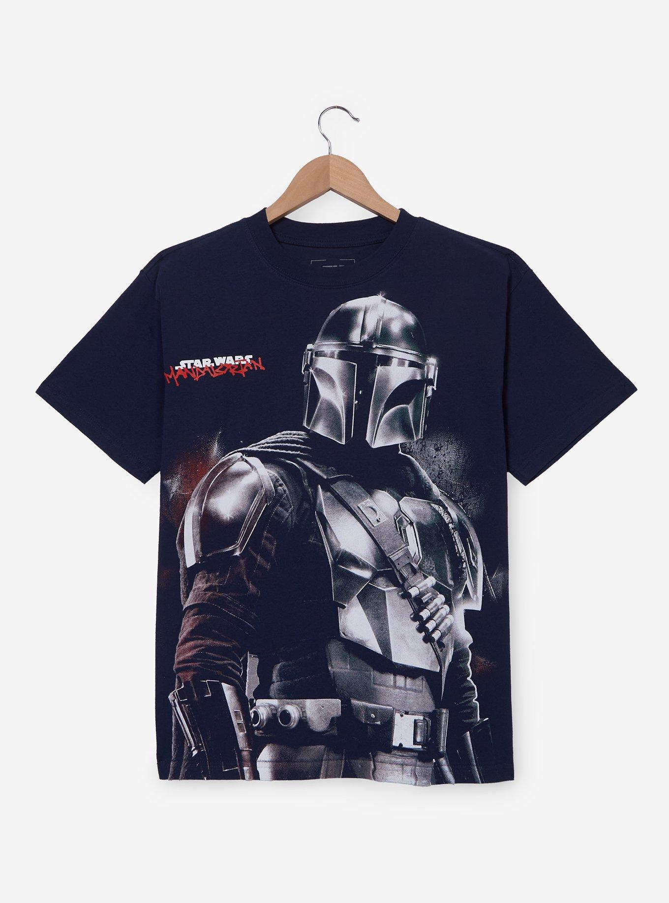 Star Wars The Mandalorian Full Portrait T-Shirt - BoxLunch Exclusive, , hi-res