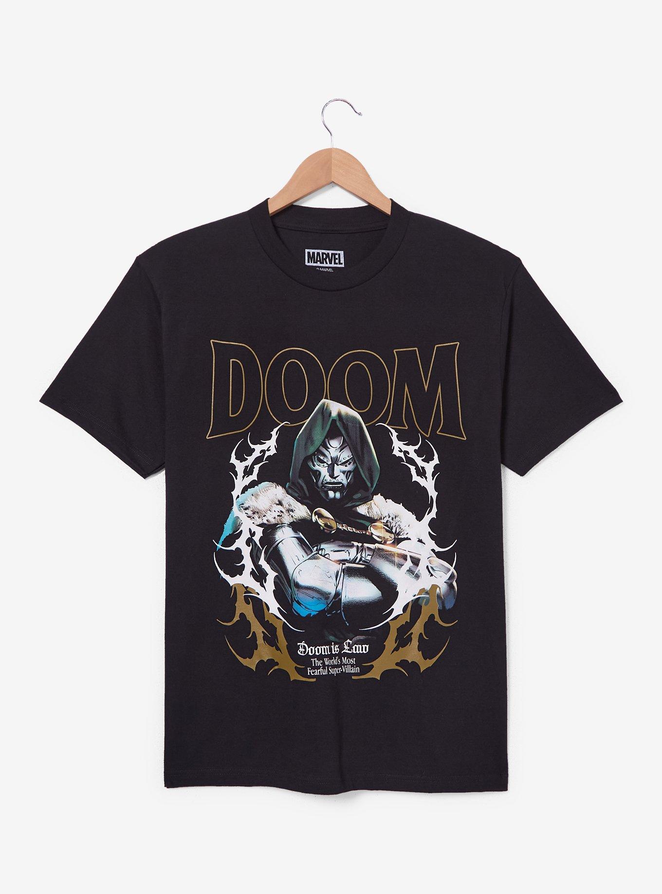 Marvel Doom Is Law Graphic T-Shirt &mdash; BoxLunch Exclusive, , hi-res