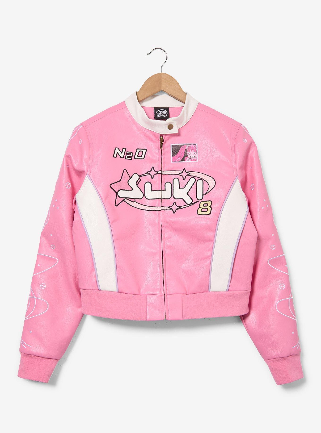 Fast & Furious Suki Women's Plus Size Cropped Moto Jacket - BoxLunch Exclusive, , hi-res