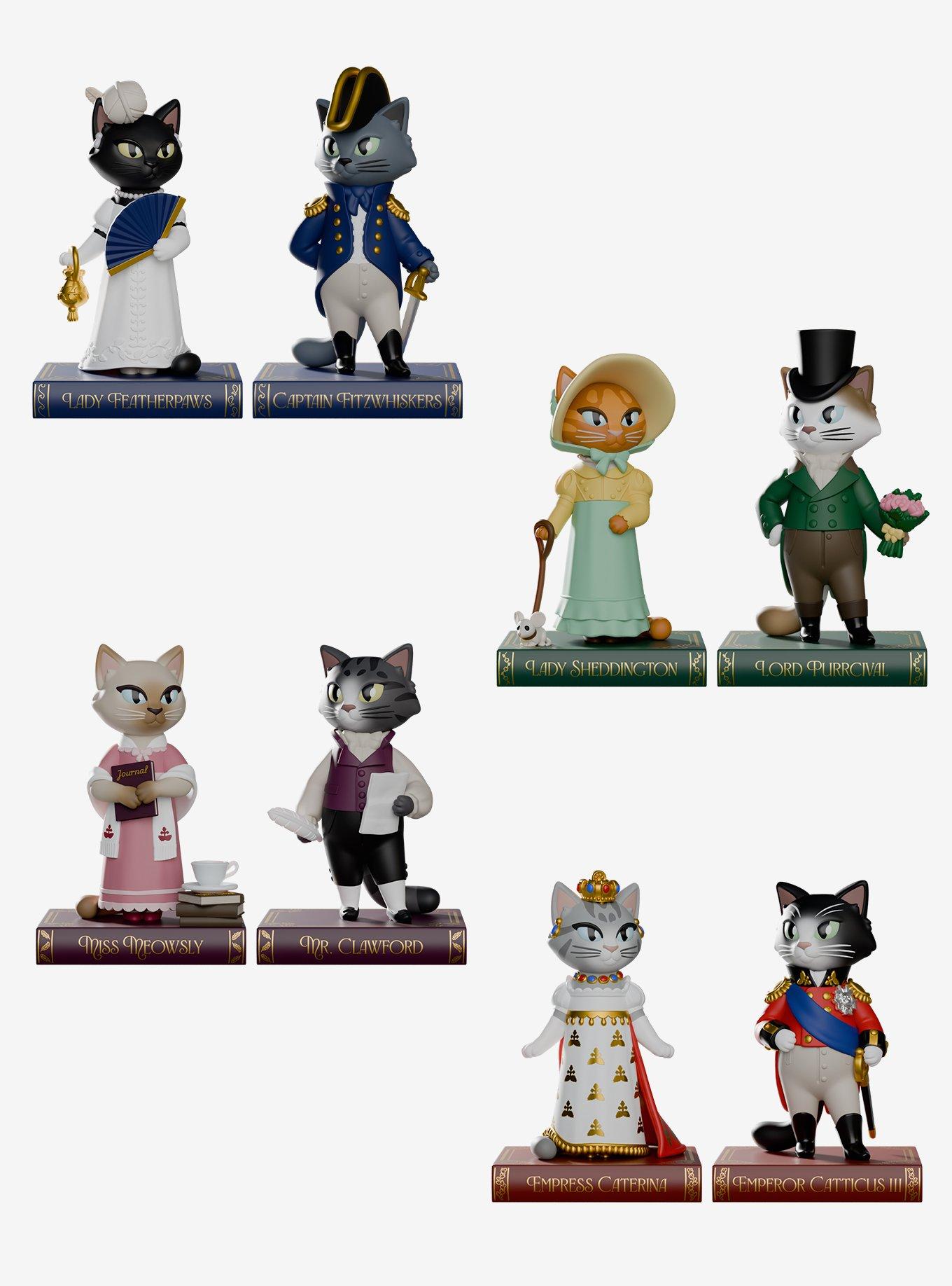 Kaleidos Creative Regency Cats Blind Box Figure, , hi-res