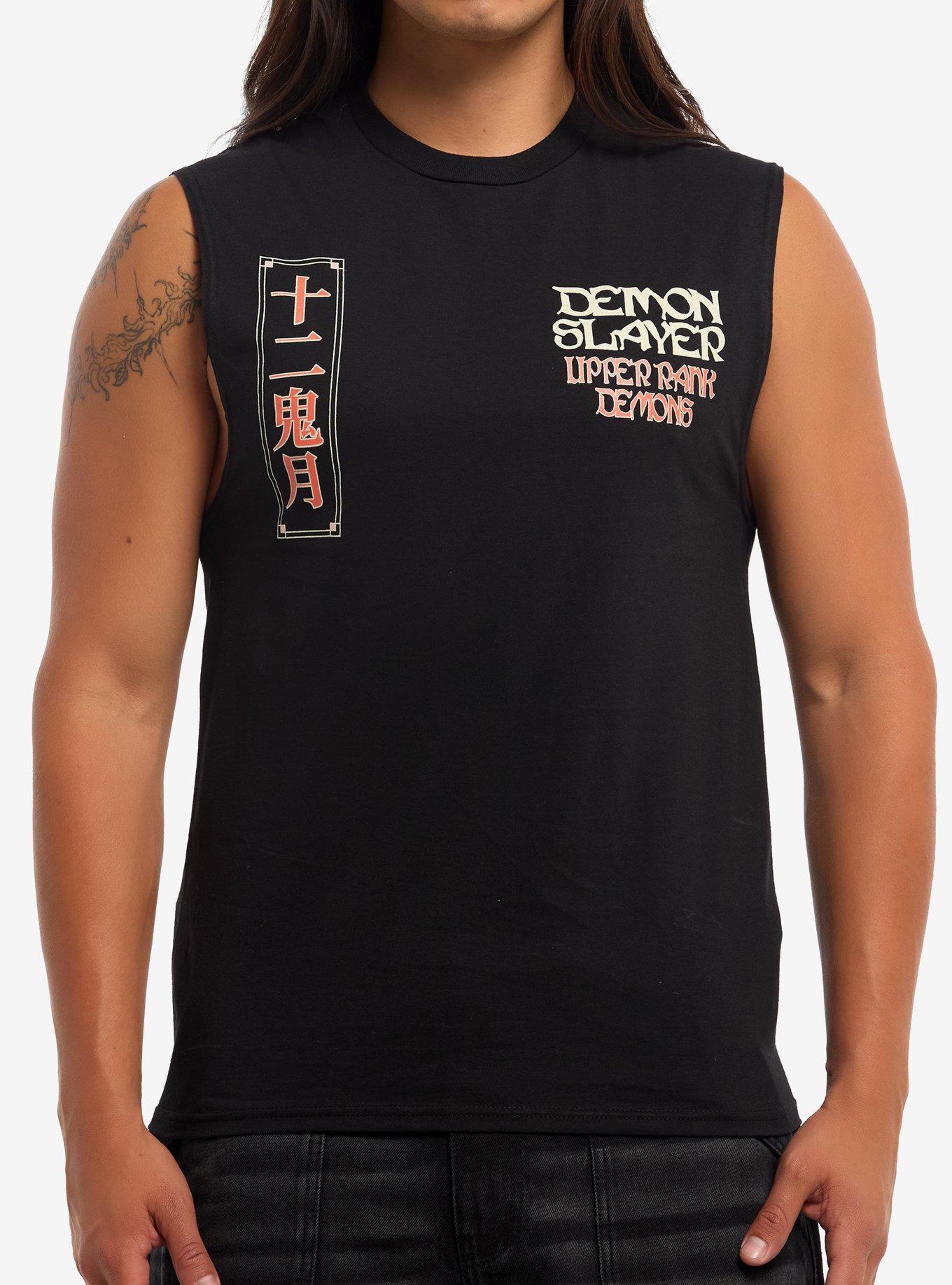 Demon Slayer: Kimetsu No Yaiba Upper Demons Muscle Tank Top, , hi-res