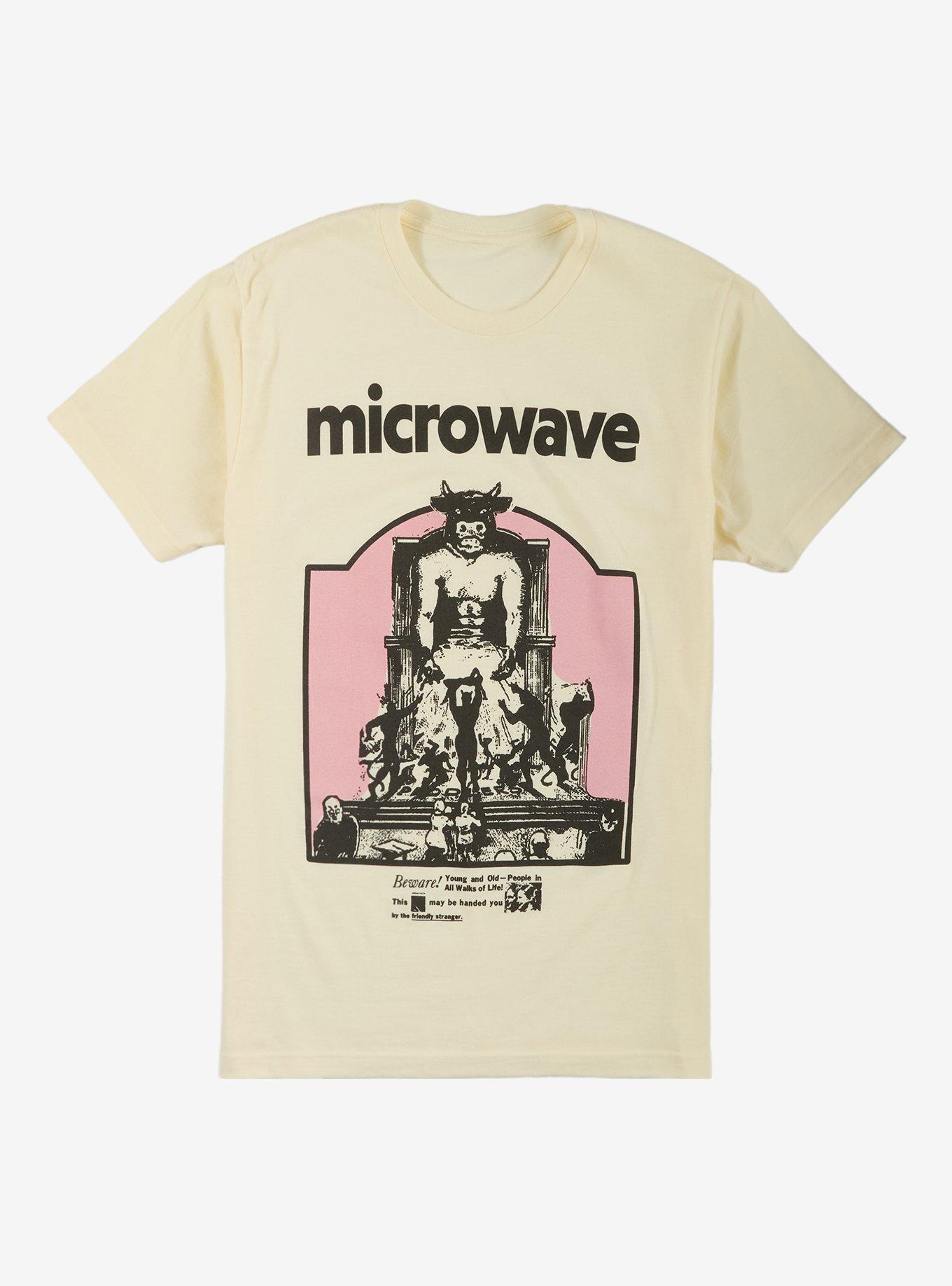 Microwave Cow Throne T-Shirt, , hi-res