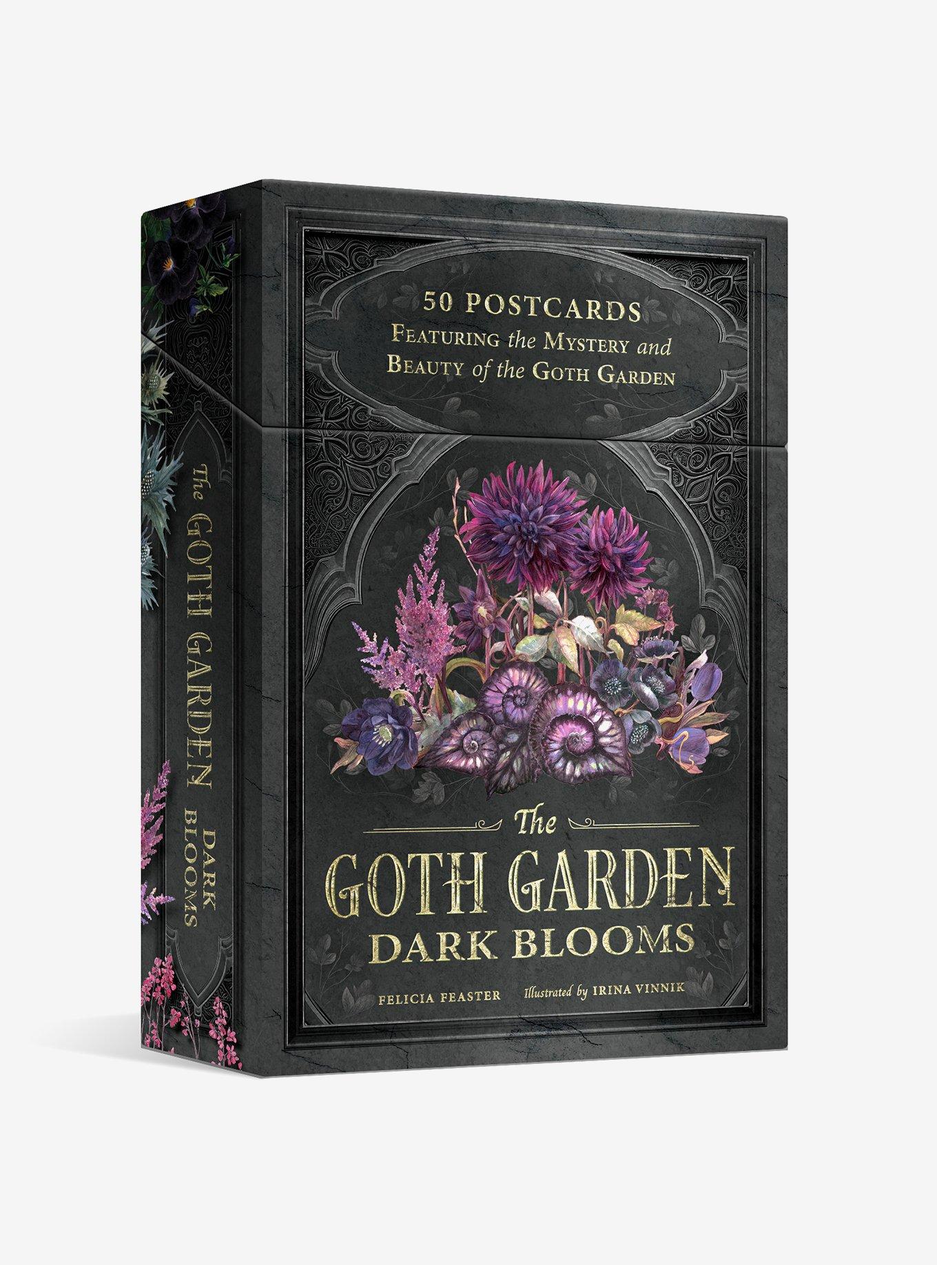 The Goth Garden Dark Blooms Postcard Set, , hi-res