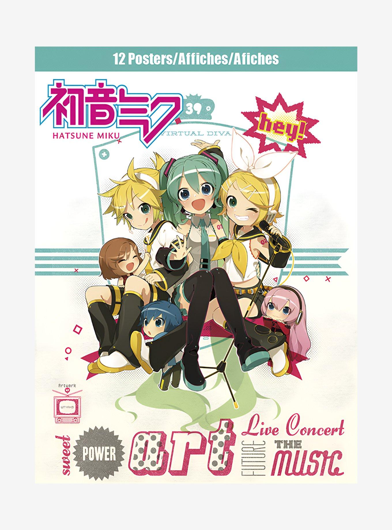 Hatsune Miku Poster Book, , hi-res