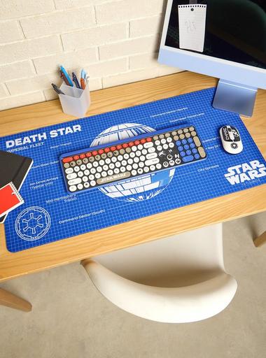 Star Wars Death Star Blueprint Wireless Computer Accessory Set