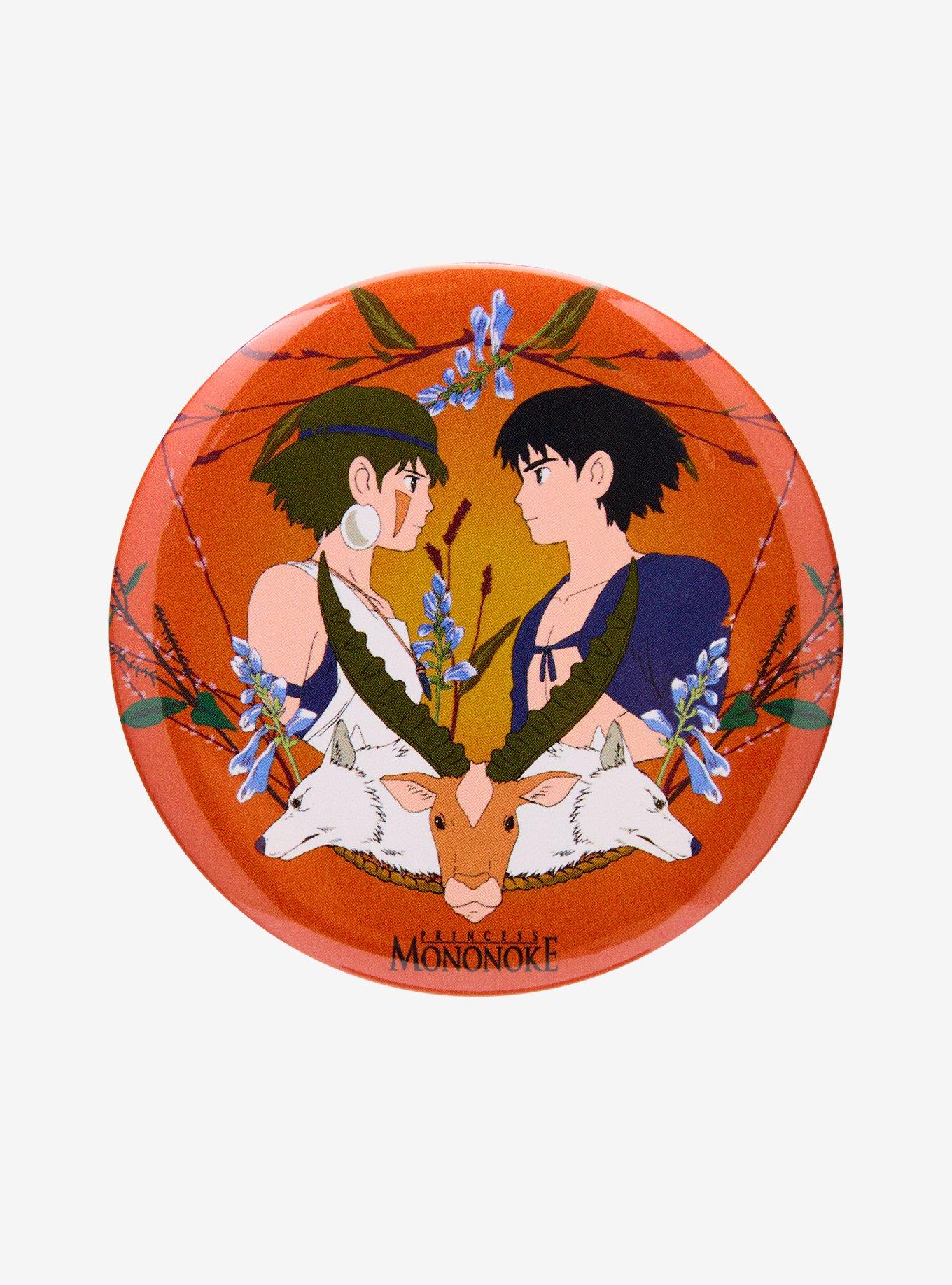 Studio Ghibli&reg; Princess Mononoke Duo Frame 3 Inch Button, , hi-res