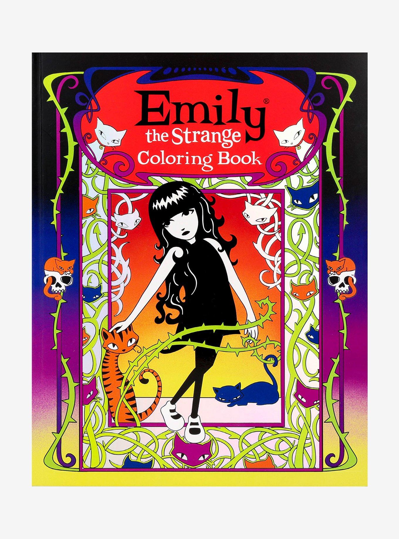 Emily The Strange Coloring Book, , hi-res