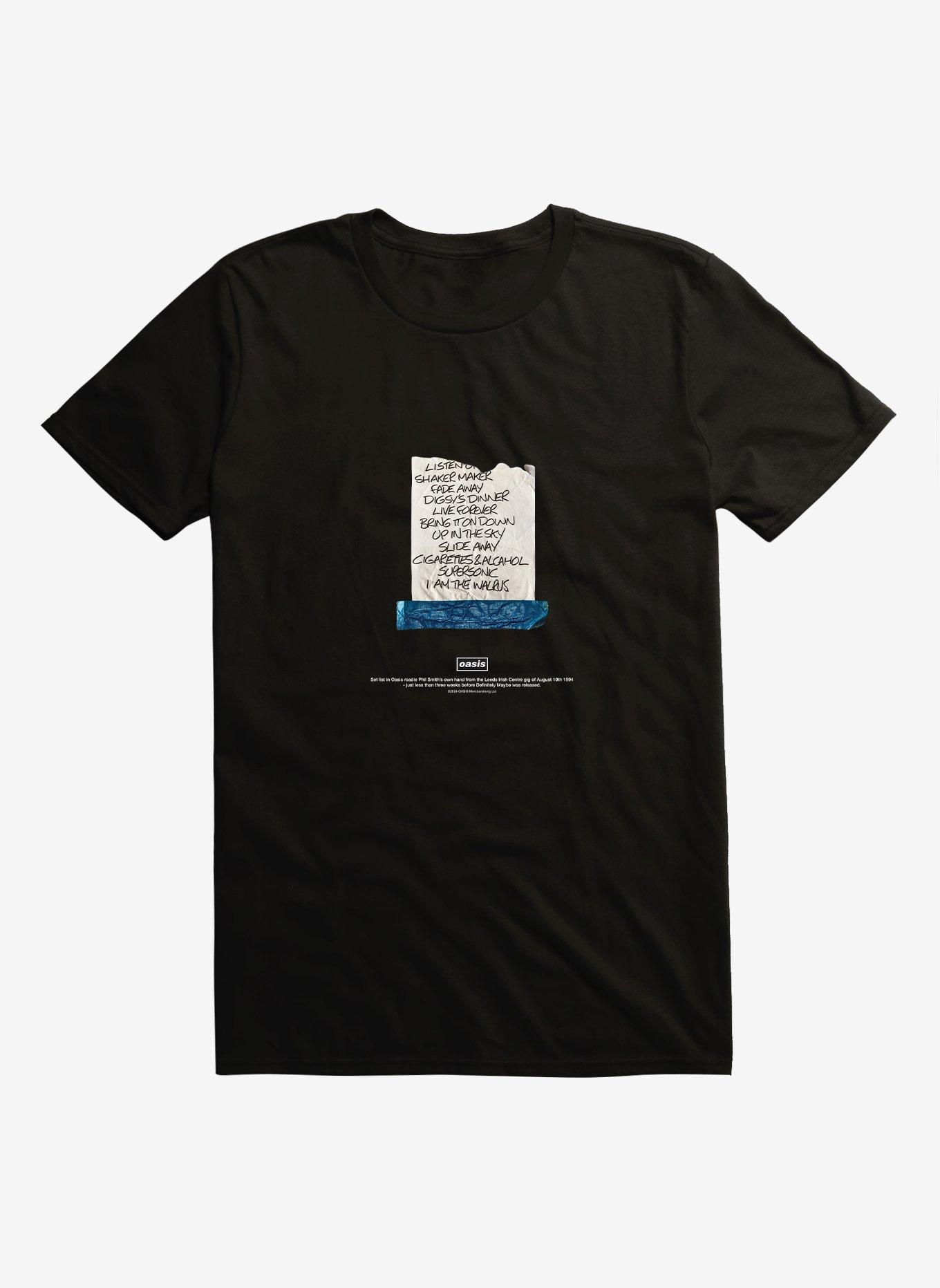 Oasis Set List T-Shirt, , hi-res