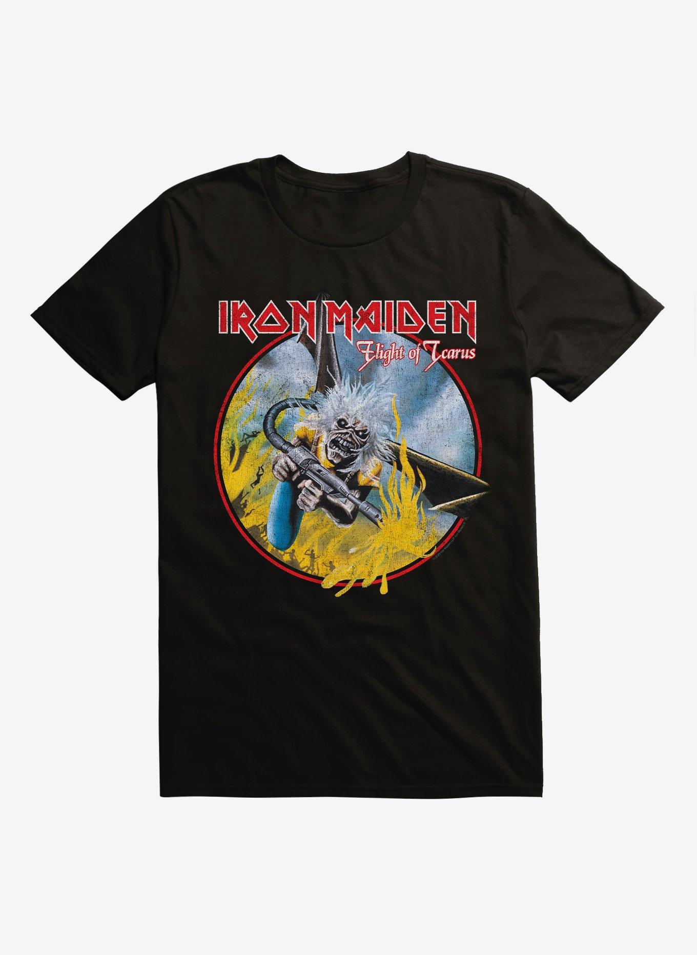 Iron Maiden Flight Of Icarus T-Shirt, , hi-res