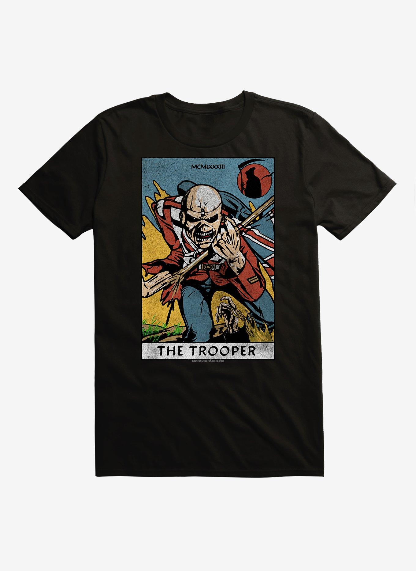 Iron Maiden The Tooper Tarot Card T-Shirt, , hi-res