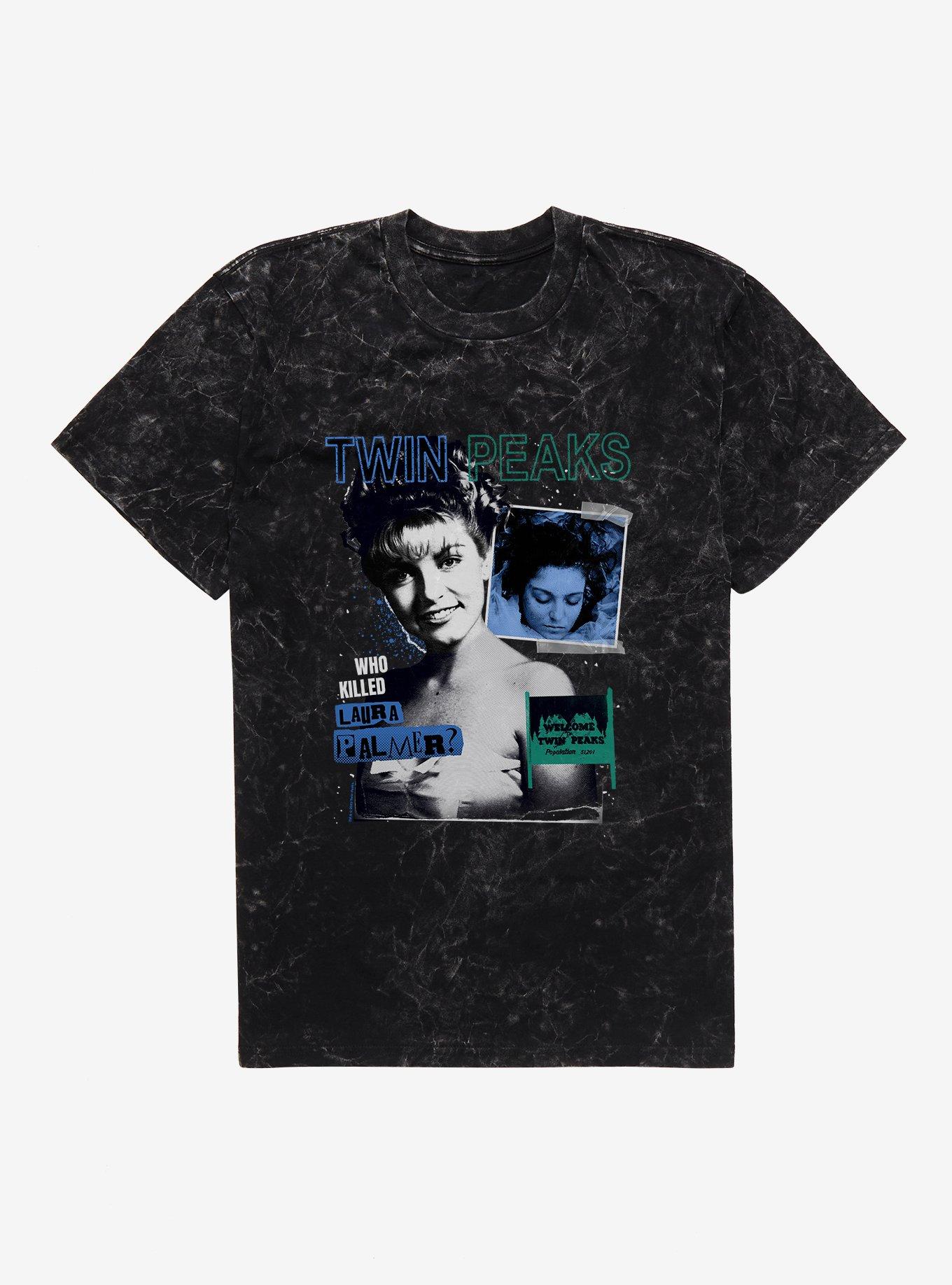 Twin Peaks Who Killed Laura Palmer? Mineral Wash T-Shirt