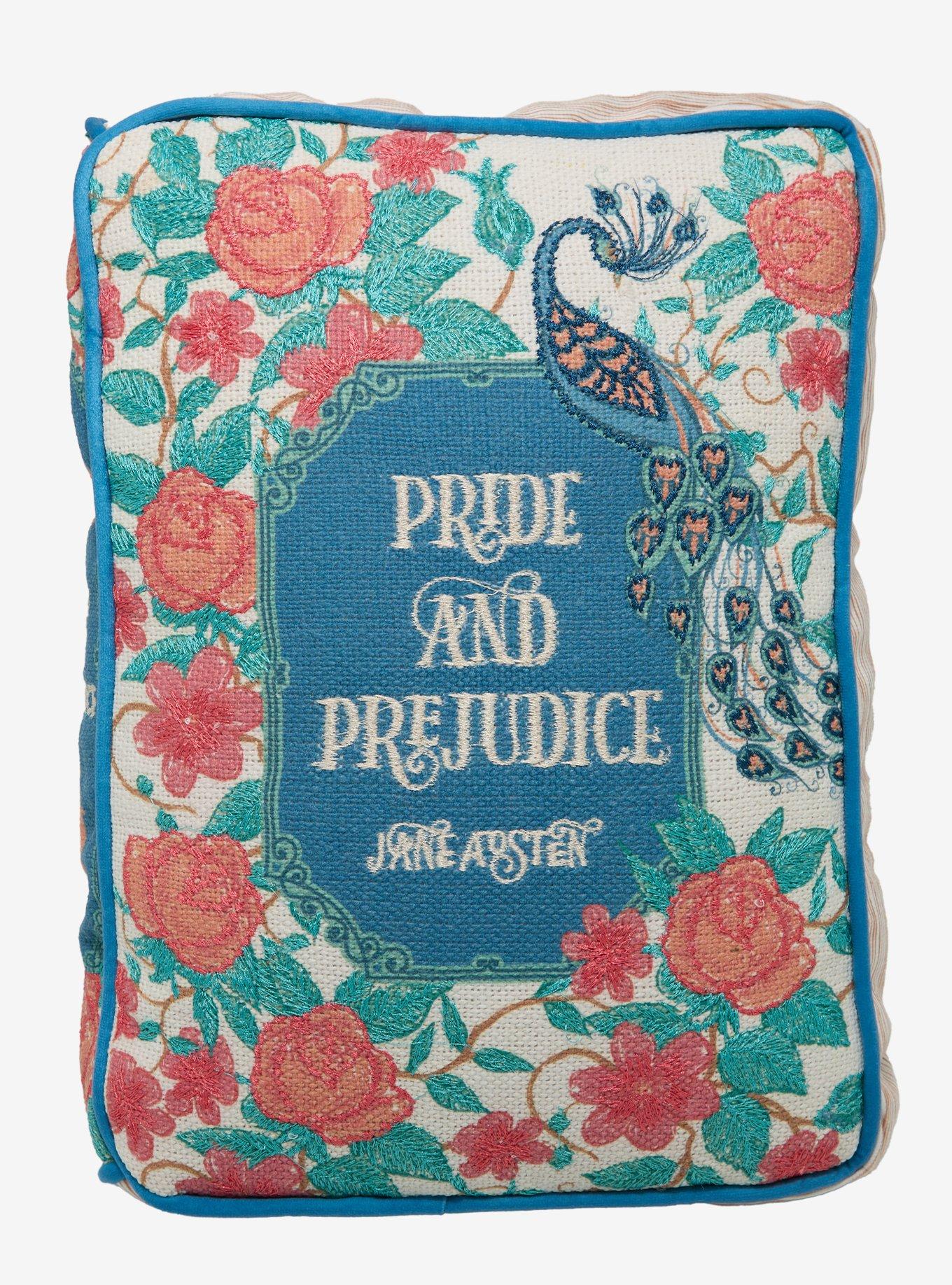 Pride and Prejudice Book Cover Pillow, , hi-res