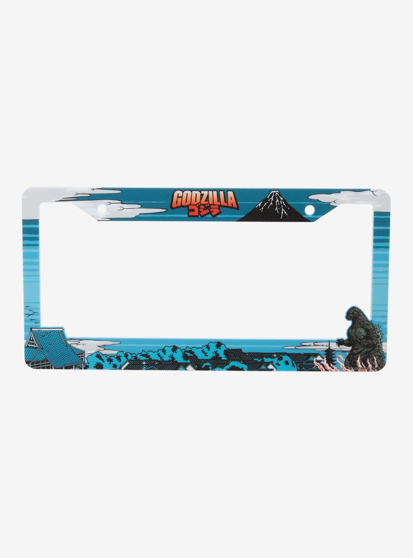 Godzilla Mountains License Plate Frame - BoxLunch Exclusive
