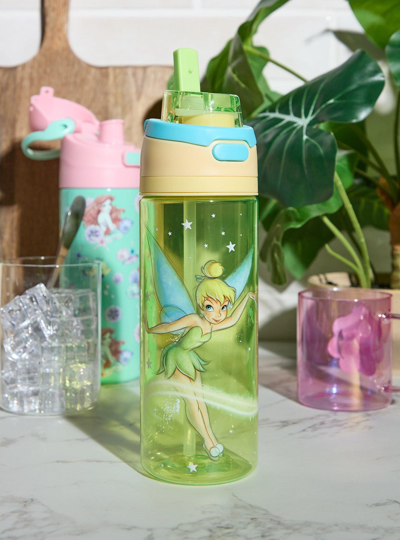 Disney Peter Pan Tinker Bell Flip Top Water Bottle, , hi-res