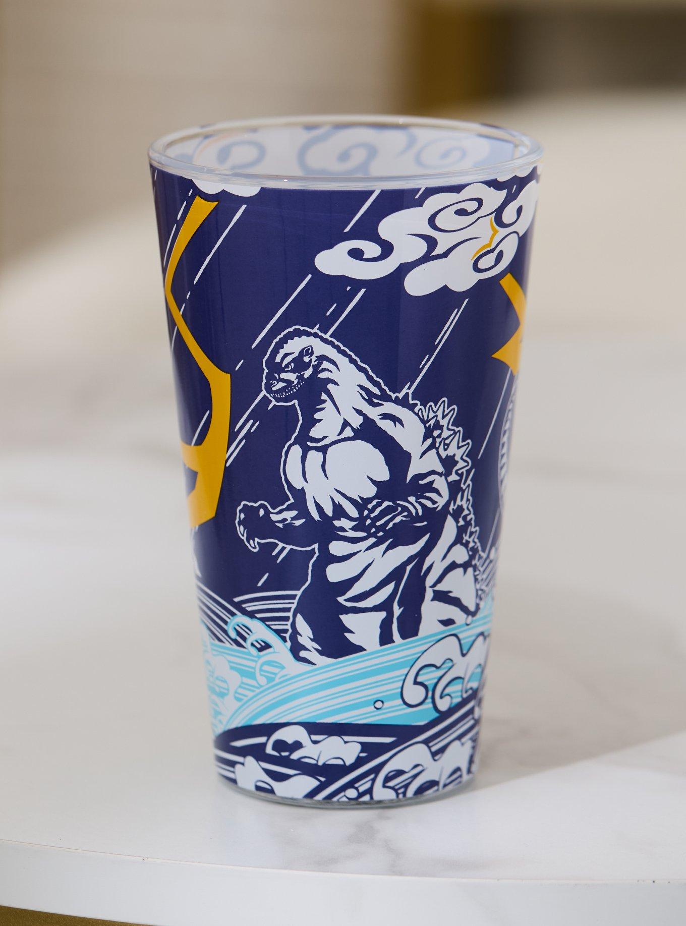 Godzilla Waves Pint Glass - BoxLunch Exclusive, , hi-res