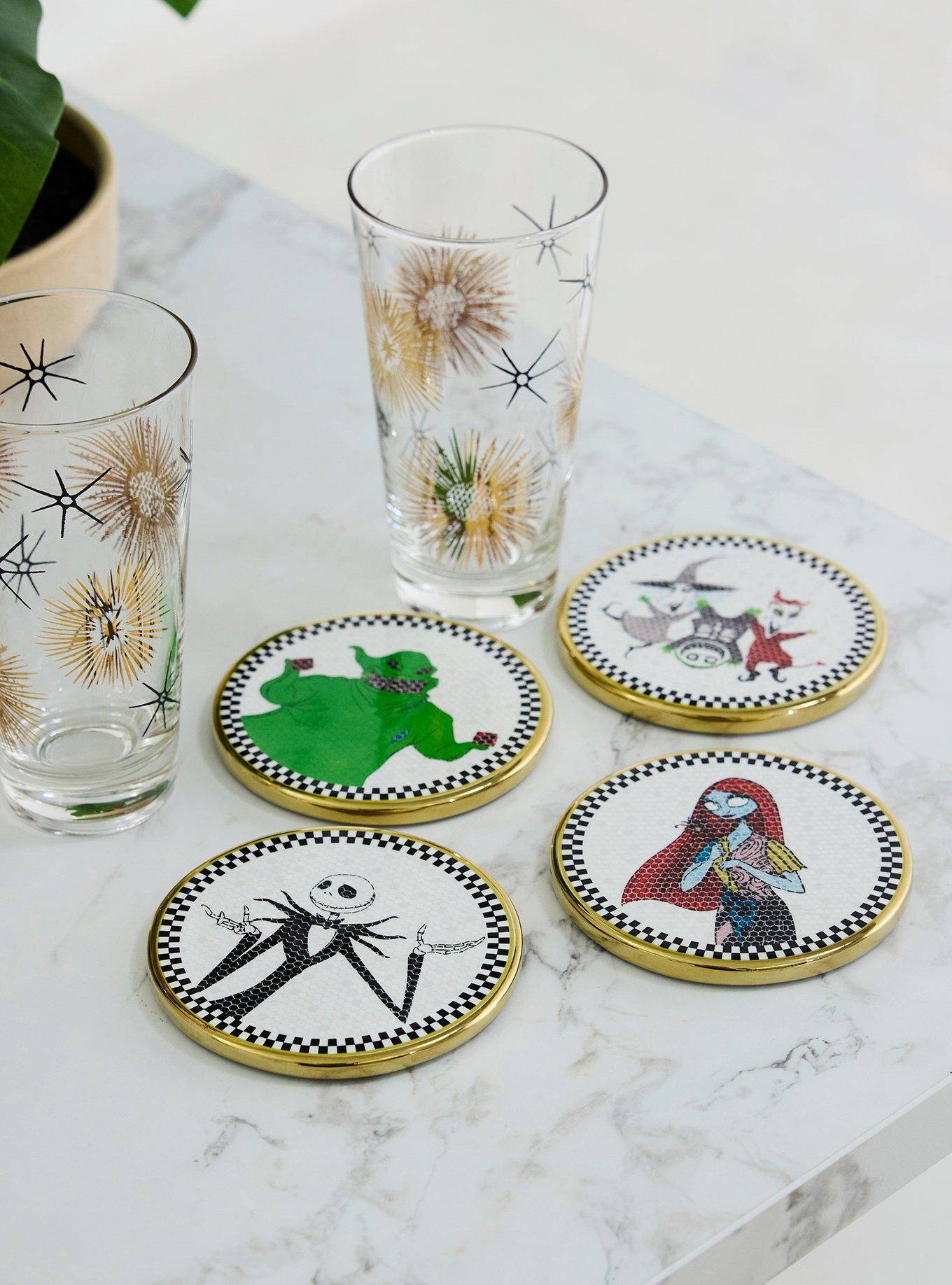 Disney The Nightmare Before Christmas Characters Ceramic Coaster Set - BoxLunch Exclusive, , hi-res