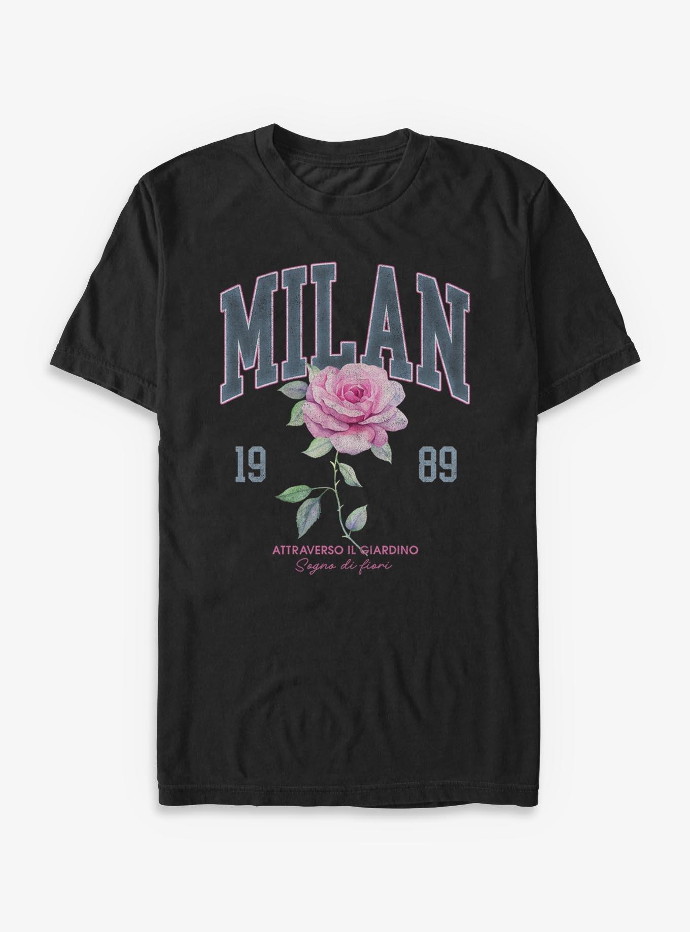 Milan Italy Dream Of Flowers T-Shirt