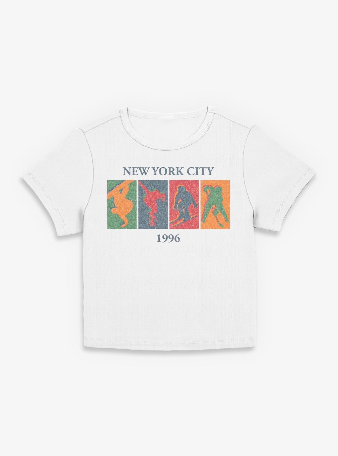 New York City Winter Sports Girls Baby T-Shirt, , hi-res