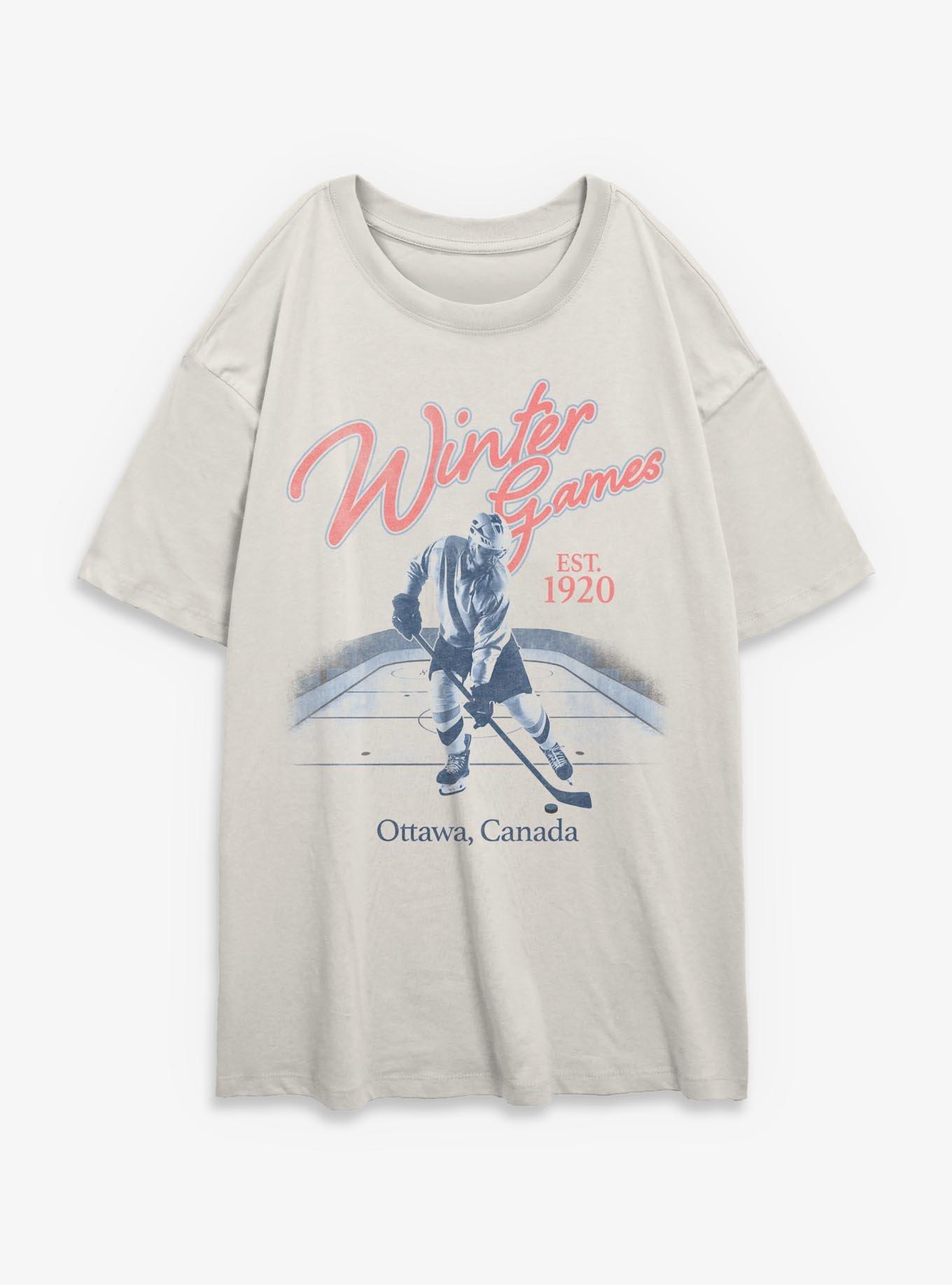 Winter Games Hockey Canada Girls Oversized T-Shirt, , hi-res