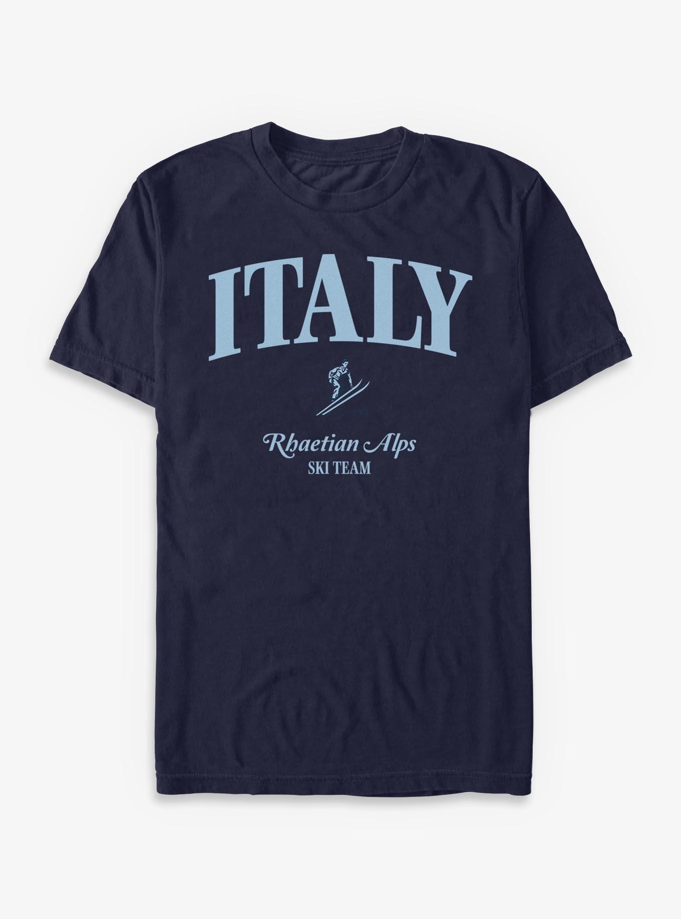 Italy Rhaetian Alps Ski Team T-Shirt