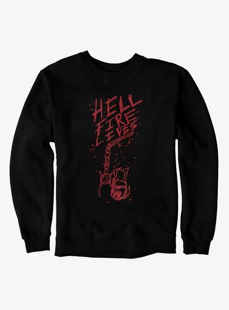 Stranger Things Hellfire Lives Snake Blood Sweatshirt | BoxLunch