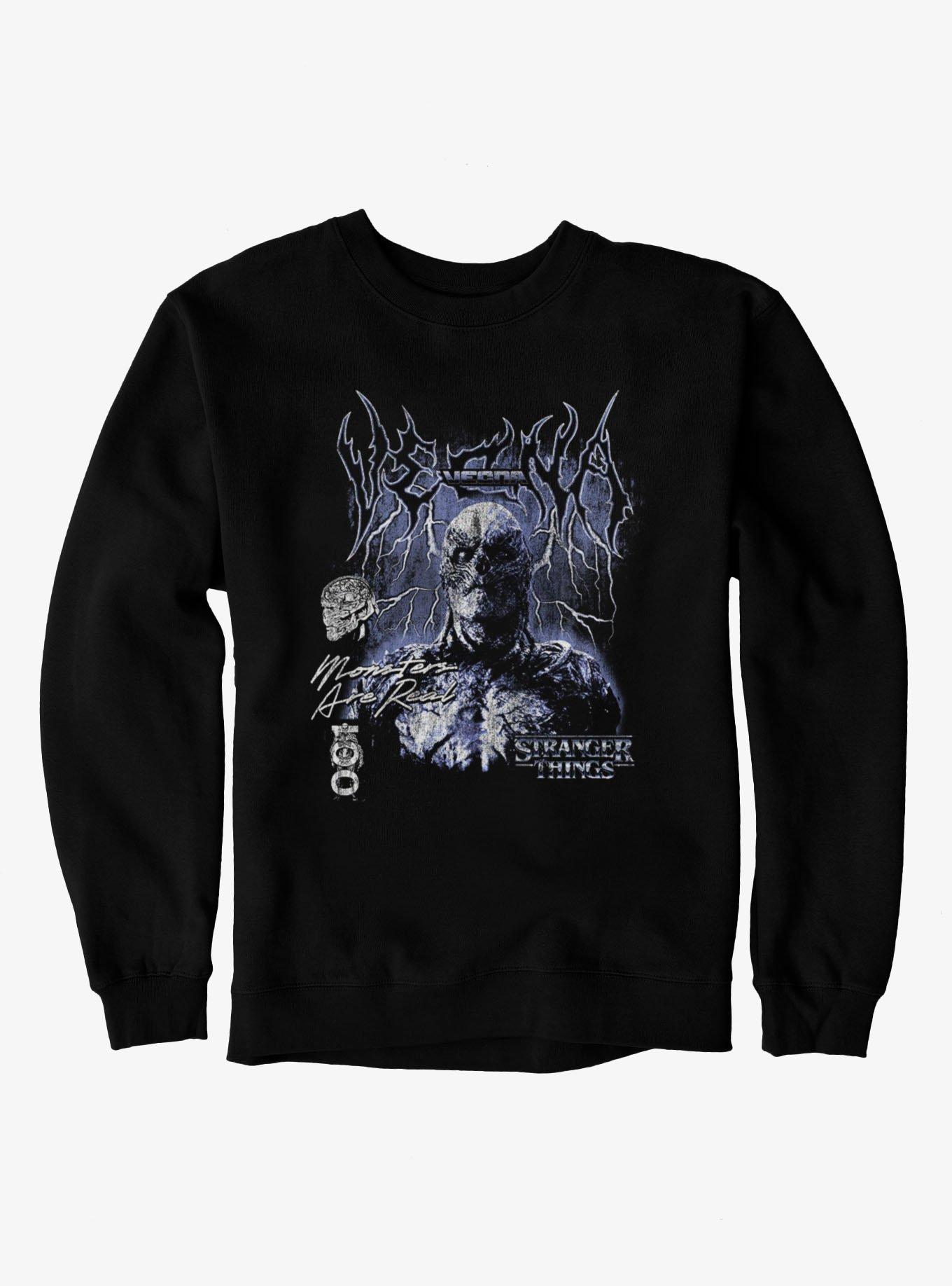 Stranger Things Vecna 001 Metal Sweatshirt BoxLunch Exclusive, , hi-res