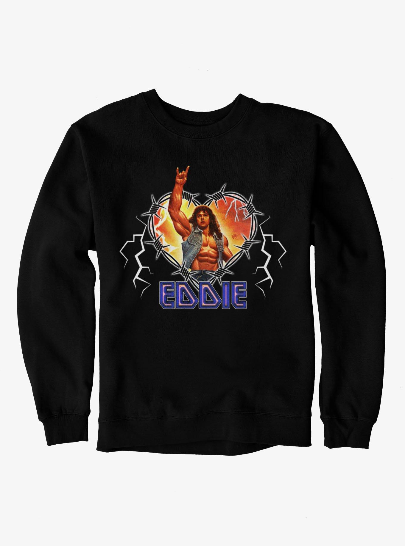 Stranger Things Eddie Metal Love Sweatshirt BoxLunch Exclusive, , hi-res