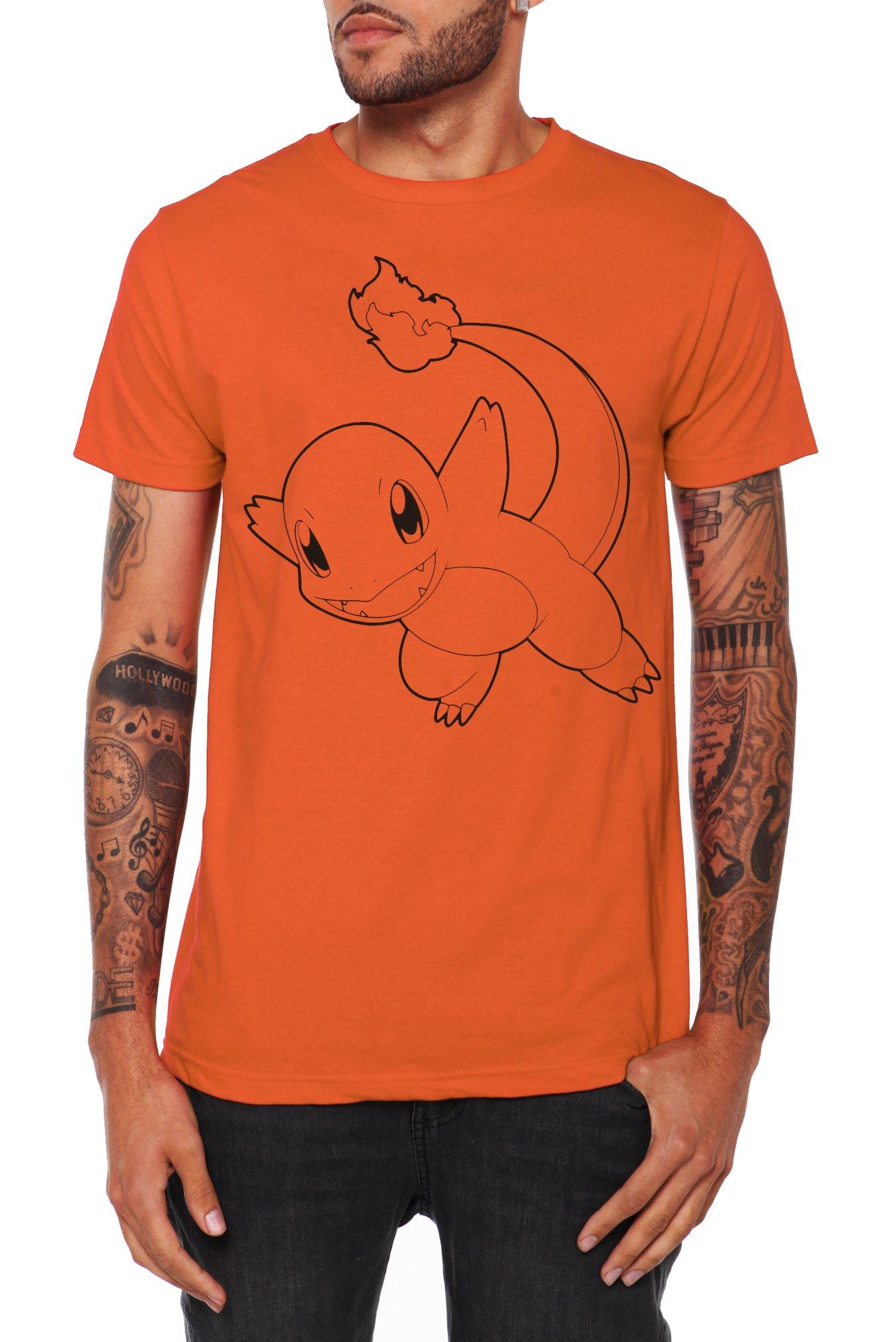 Pokemon Charmander Outline T-Shirt, , hi-res