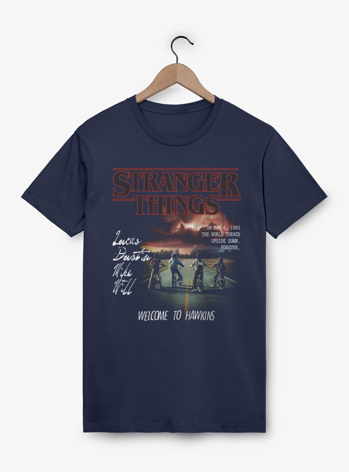 Stranger Things Welcome To Hawkins T-Shirt, , hi-res