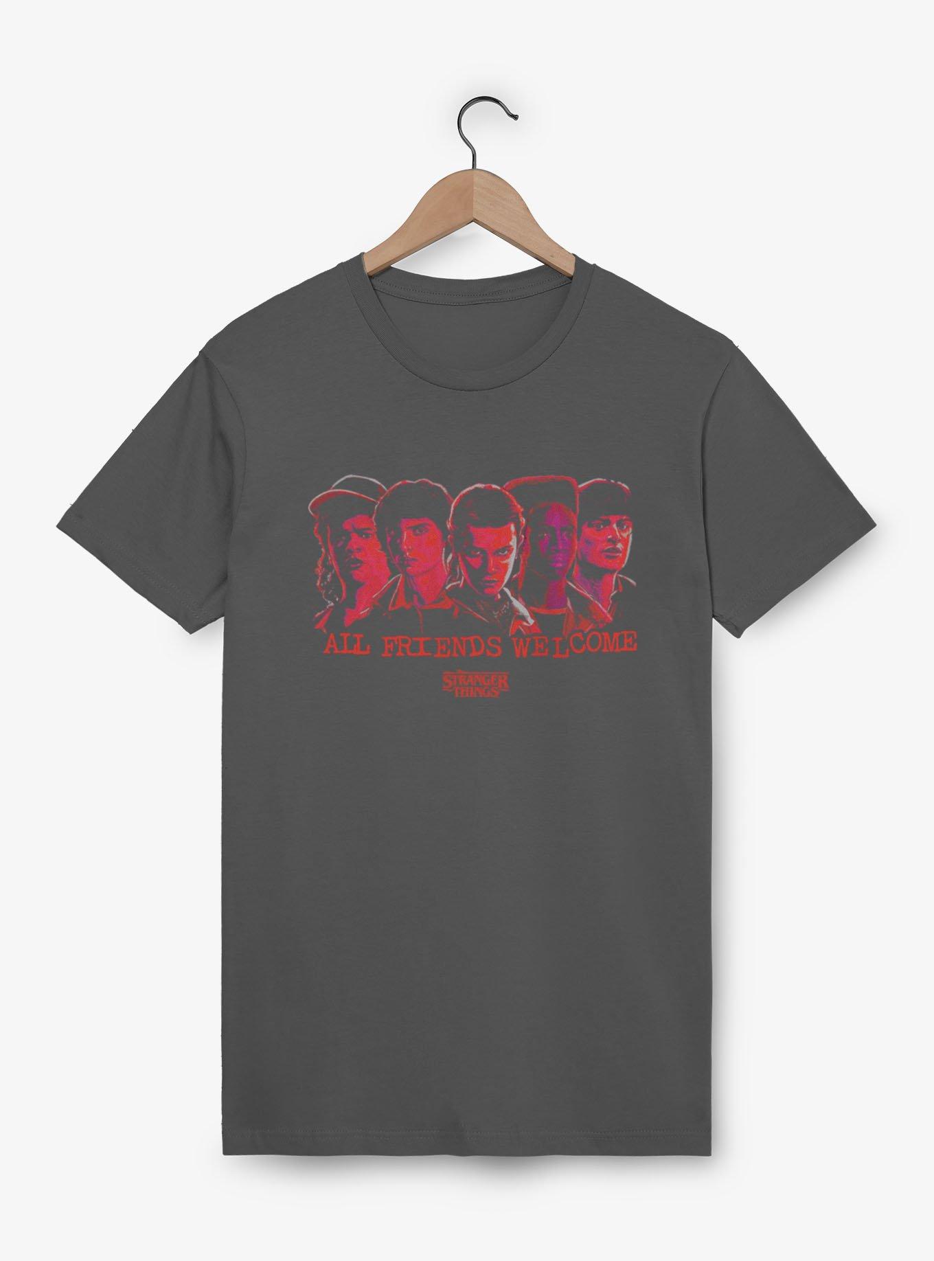 Stranger Things Friends Welcome Faces T-Shirt, , hi-res