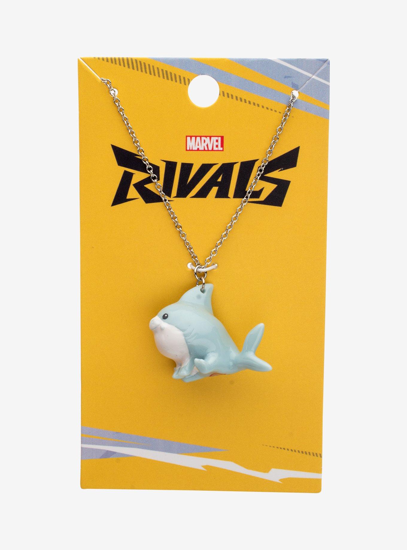 Marvel Rivals Jeff The Land Shark Necklace, , hi-res