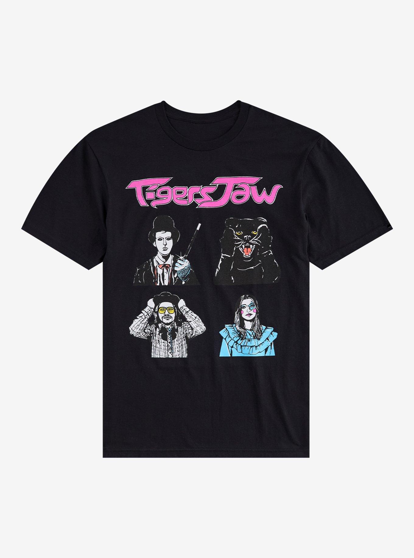 Tigers Jaw Character Grid T-Shirt, , hi-res