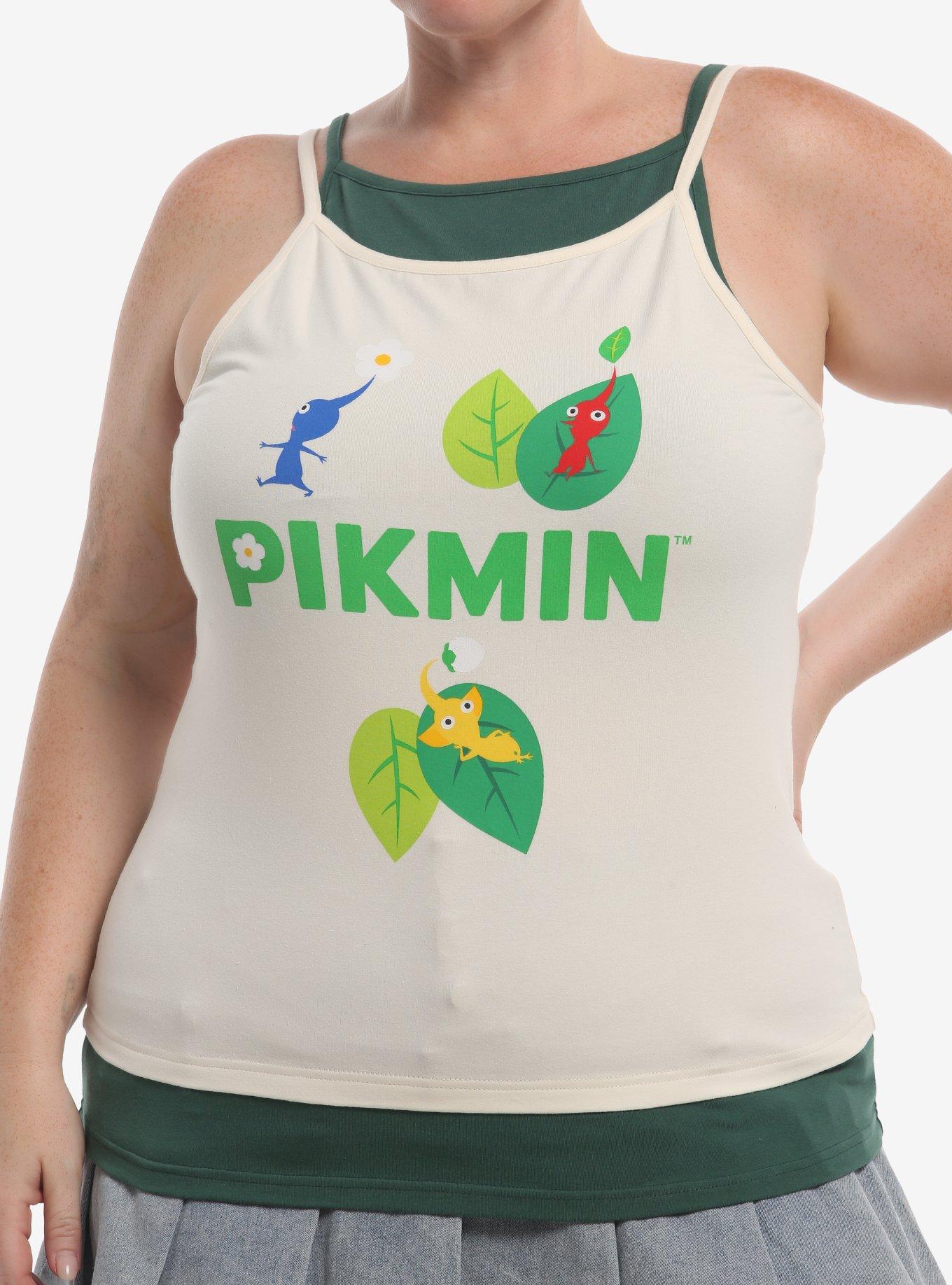Pikmin Character Girls Twofer Tank Top Plus Size, , hi-res