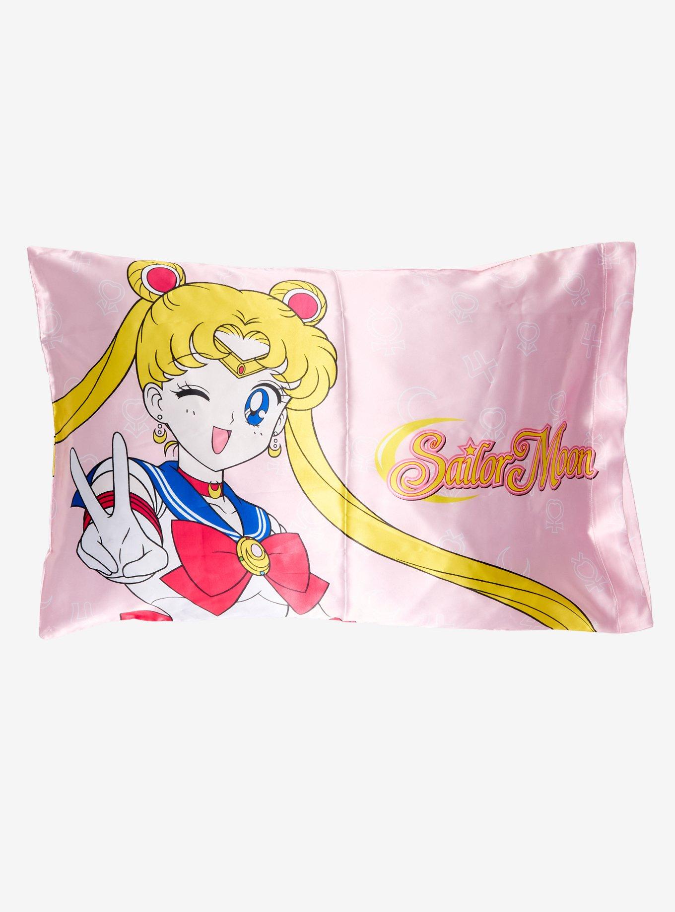 Sailor Moon Portrait Silk Pillowcase Set - BoxLunch Exclusive, , hi-res