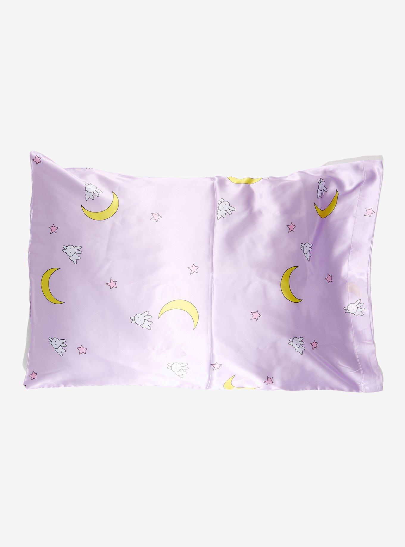 Sailor Moon Bunny & Stars Silk Pillowcase Set - BoxLuch Exclusive, , hi-res