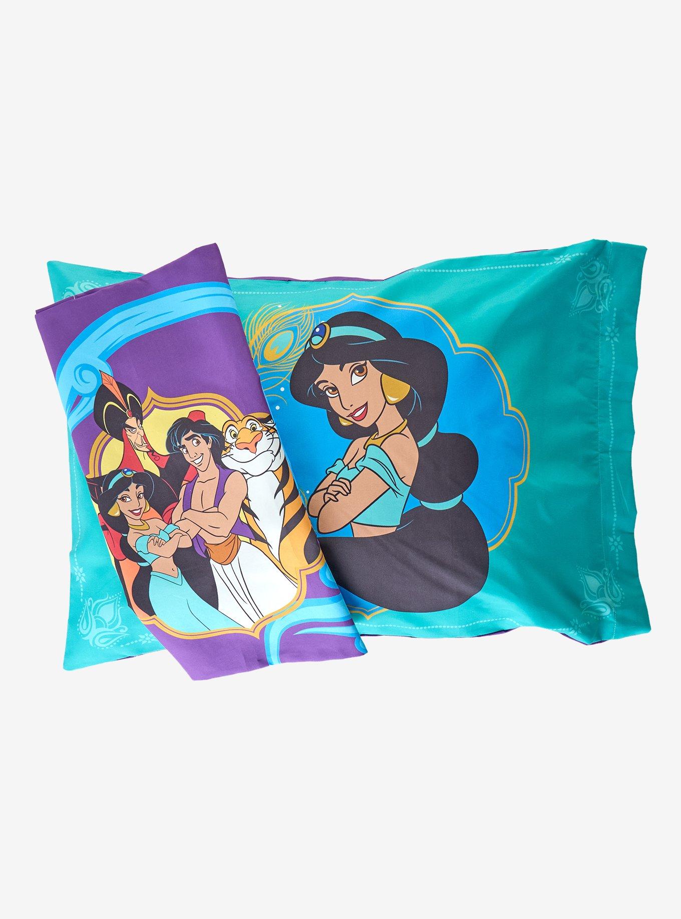 Disney Aladdin Retro Reversible Pillowcase Set &mdash; BoxLunch Exclusive, , hi-res
