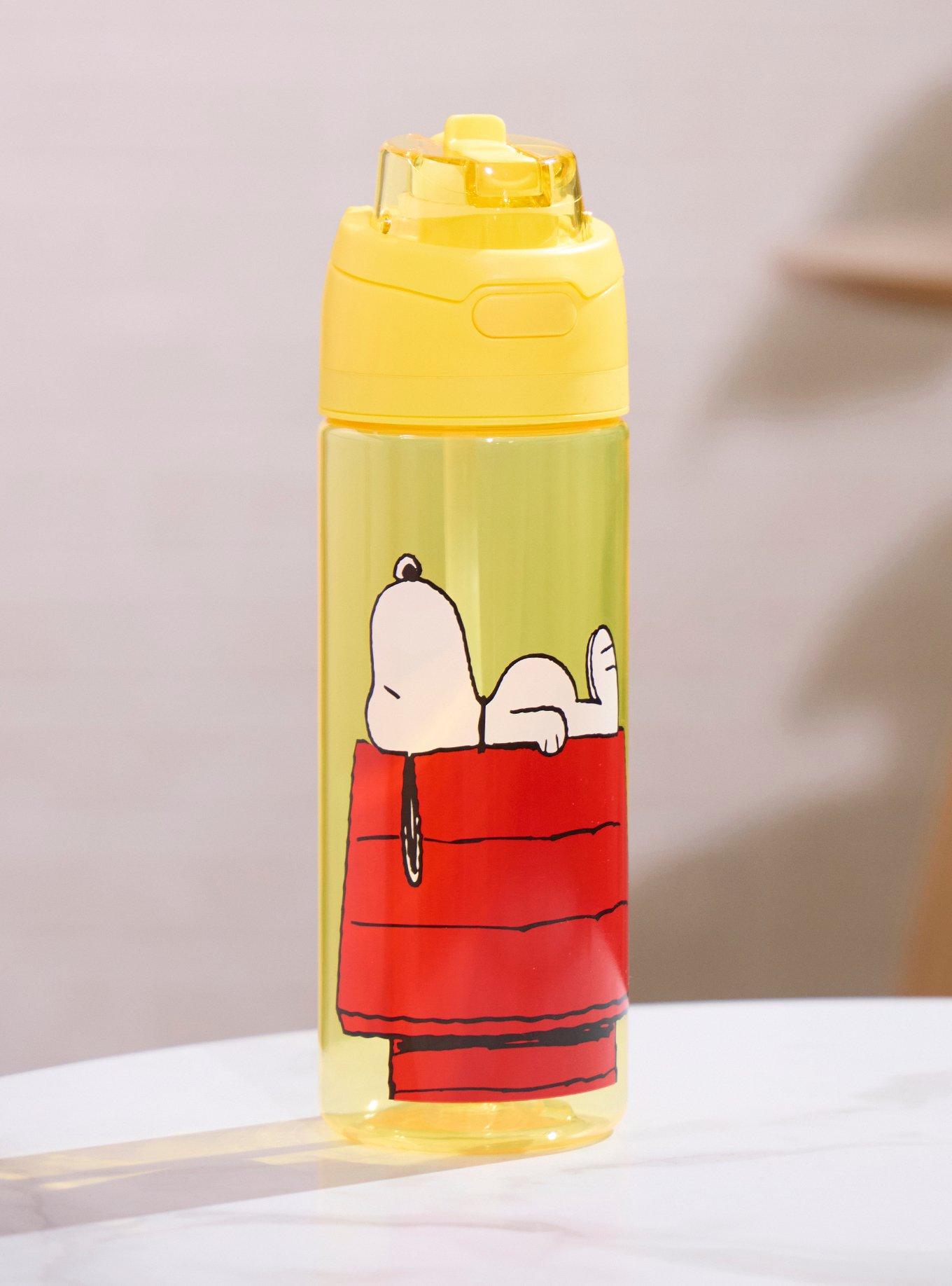 Peanuts Snoopy Flip Top Water Bottle, , hi-res