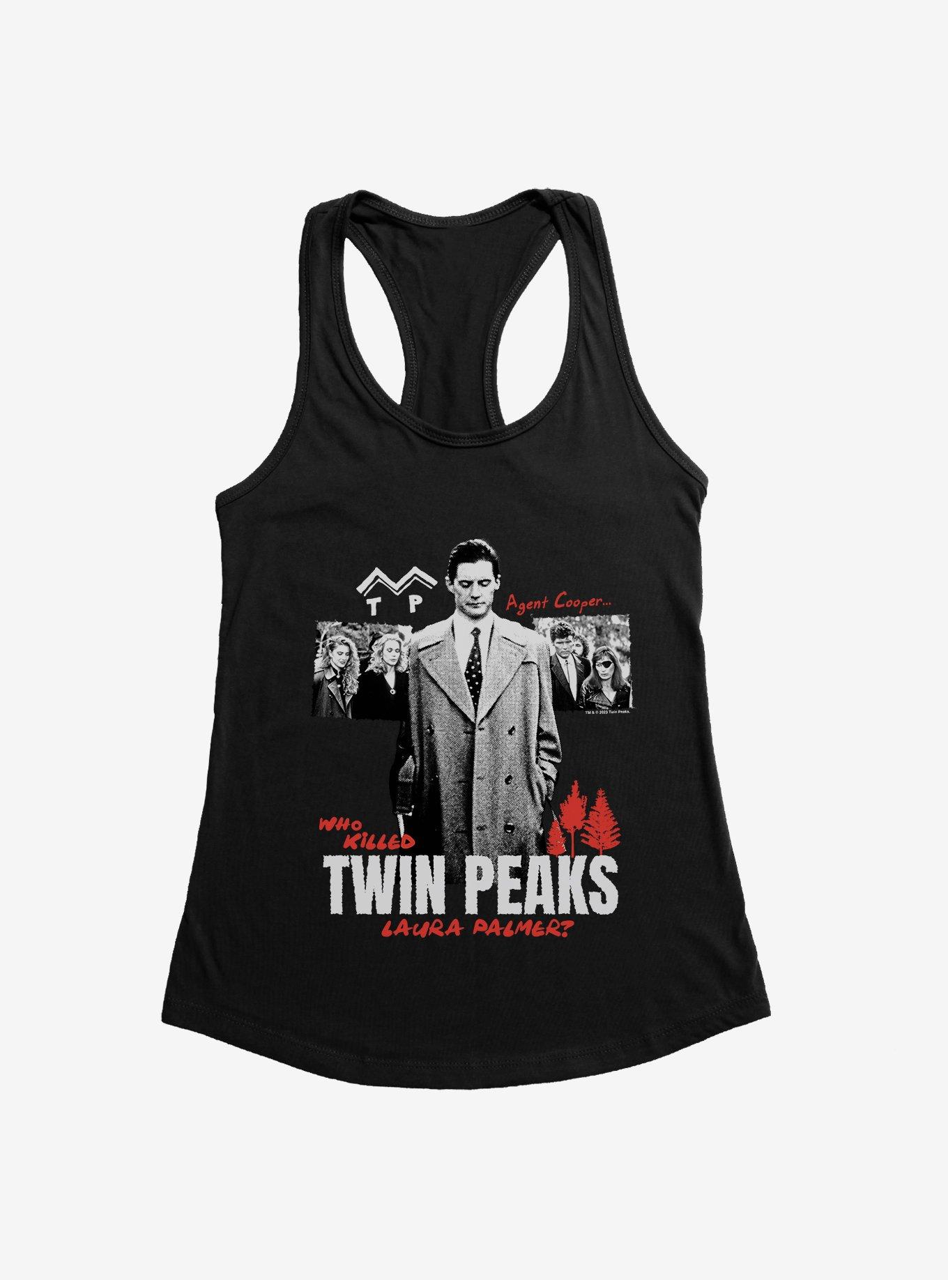 Twin Peaks Agent Cooper Womens Tank Top, , hi-res