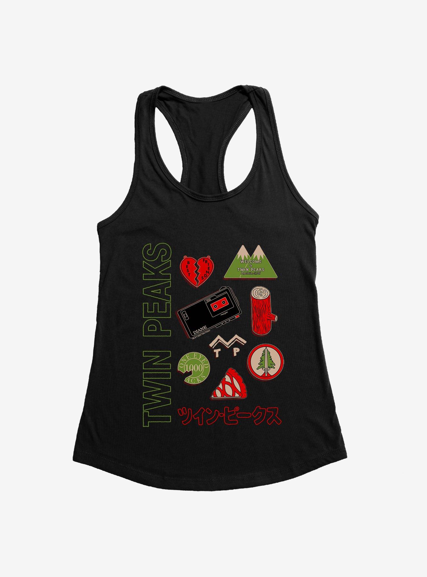 Twin Peaks Icons Womens Tank Top, , hi-res