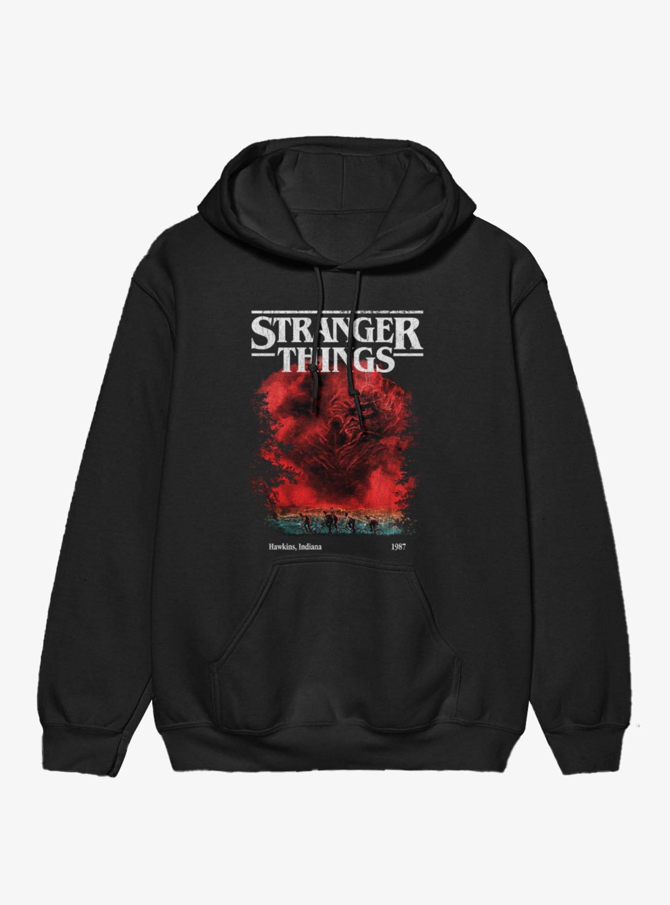 Stranger Things Vecna Hawkins Poster Hoodie, , hi-res