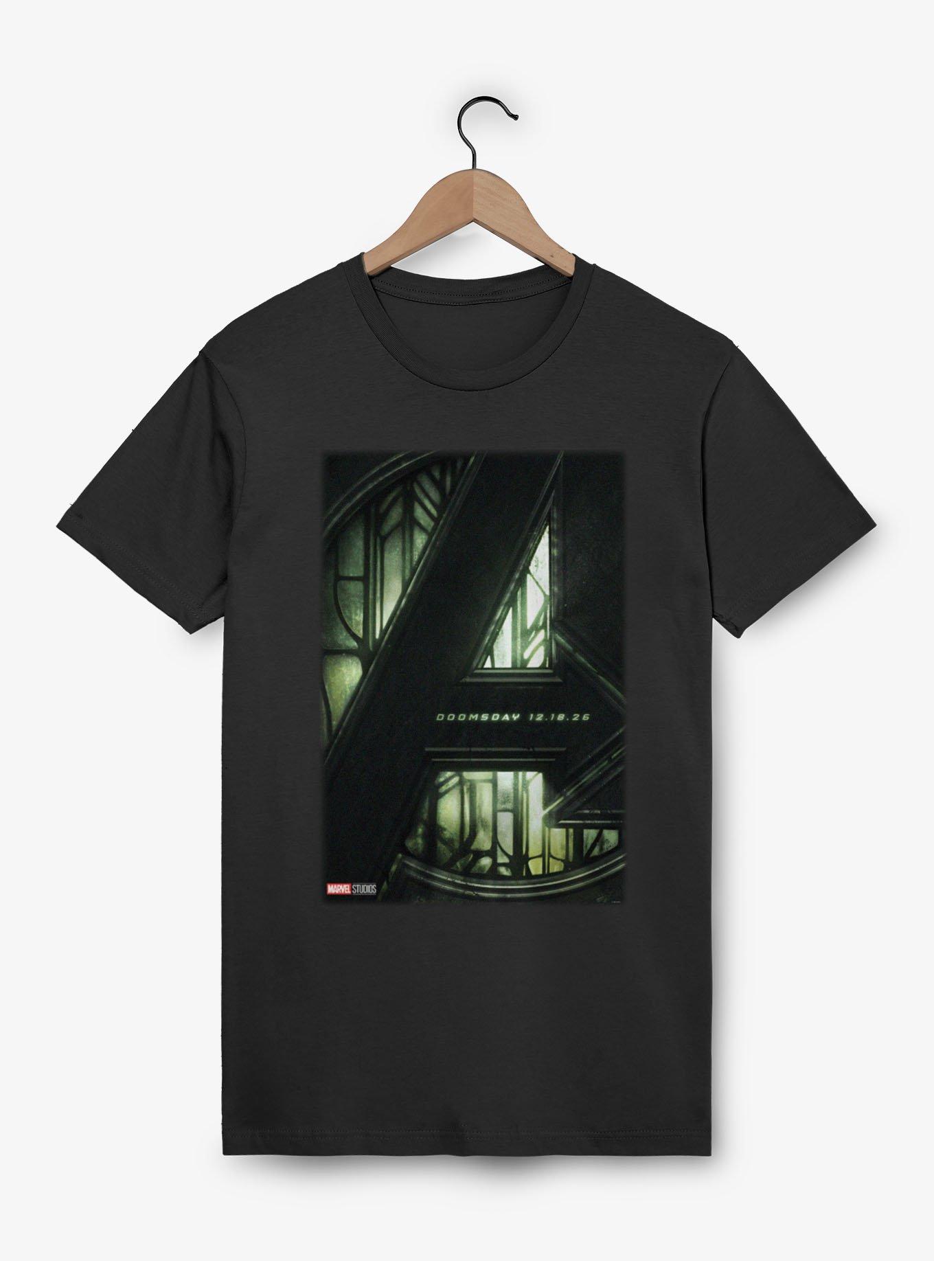 Marvel Avengers: Doomsday Poster T-Shirt - BLACK | BoxLunch