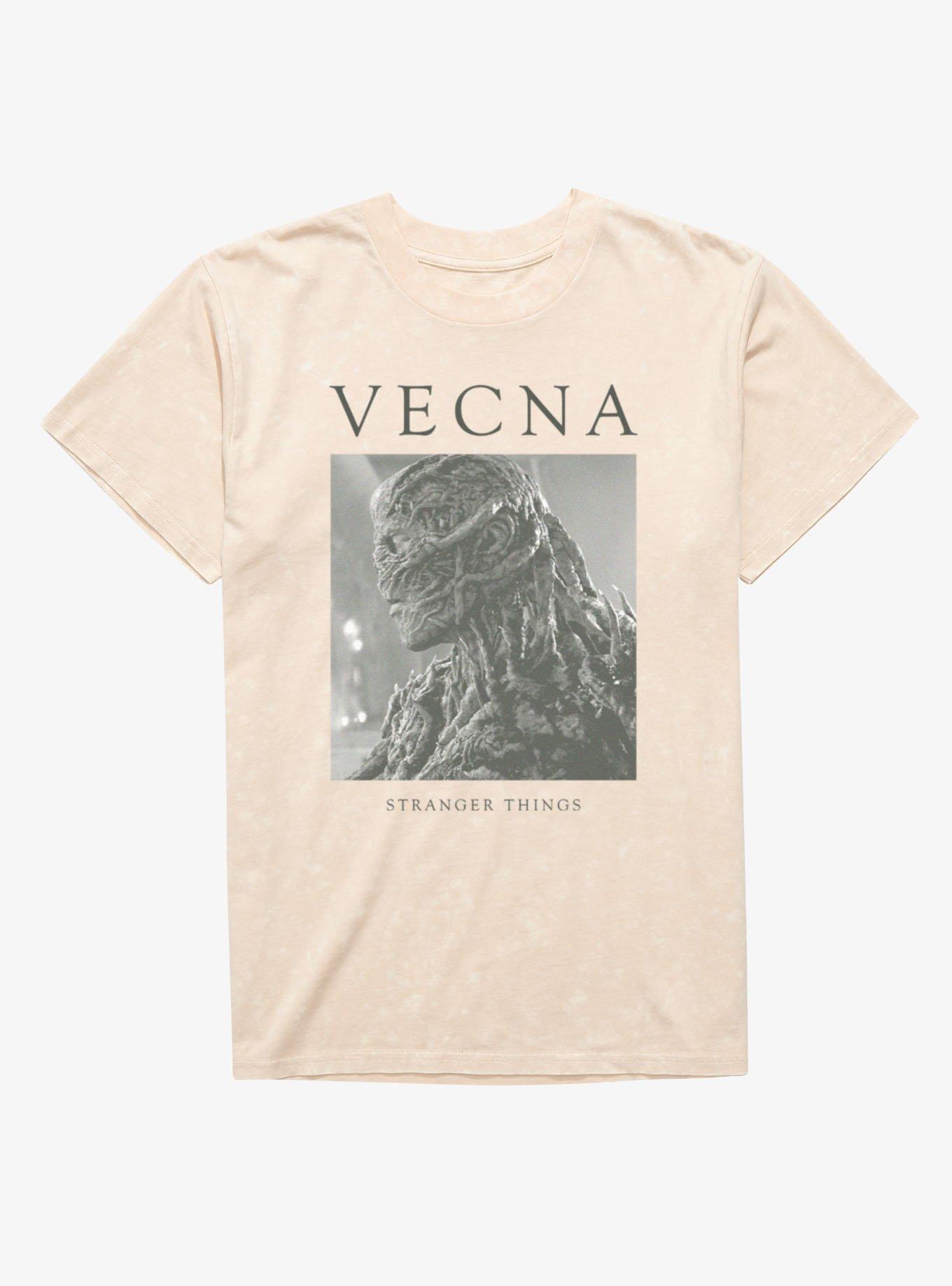 Stranger Things Vecna Portrait Mineral Wash T-Shirt, , hi-res