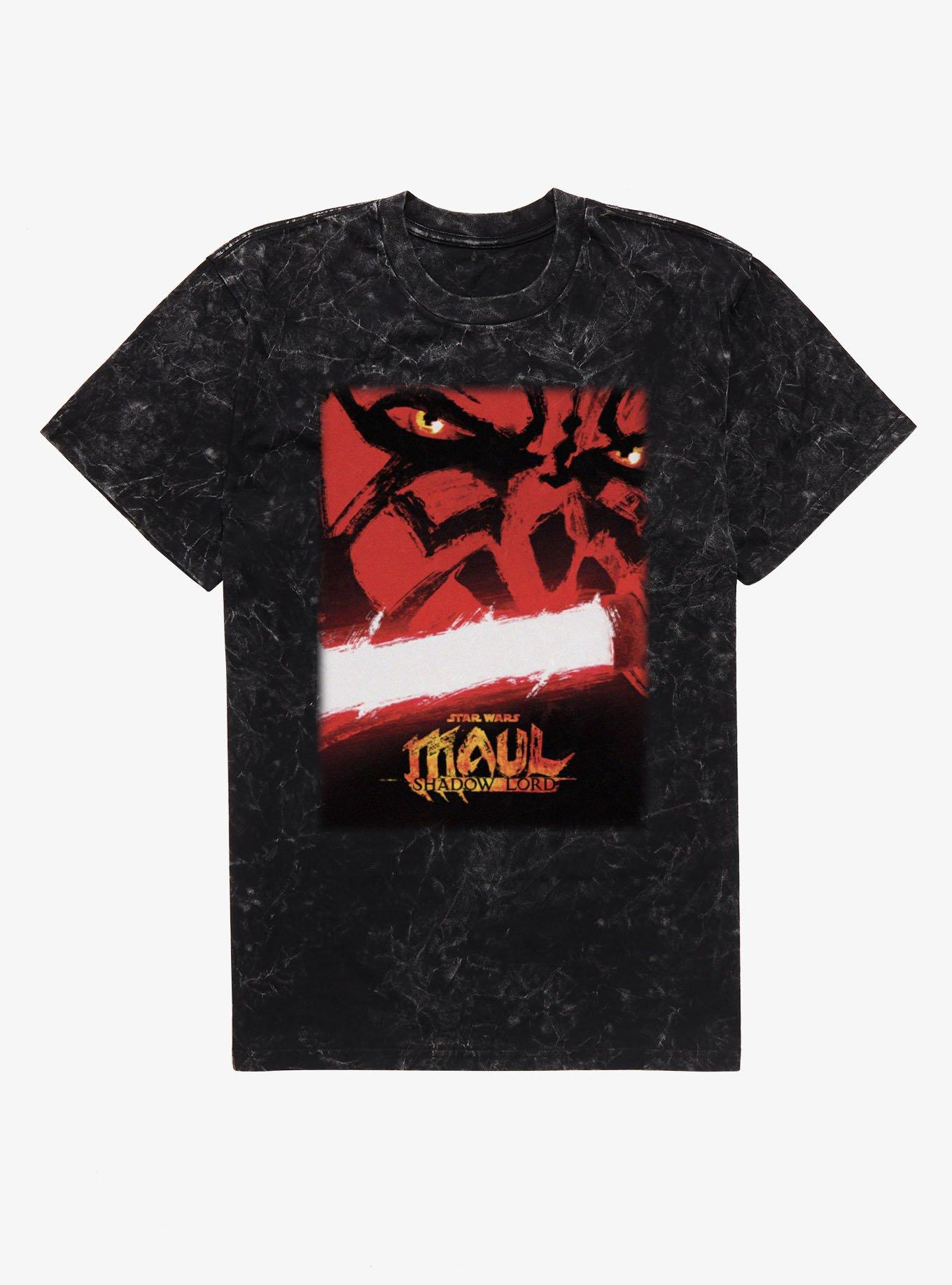 Star Wars: Maul - Shadow Lord Poster Mineral Wash T-Shirt, , hi-res