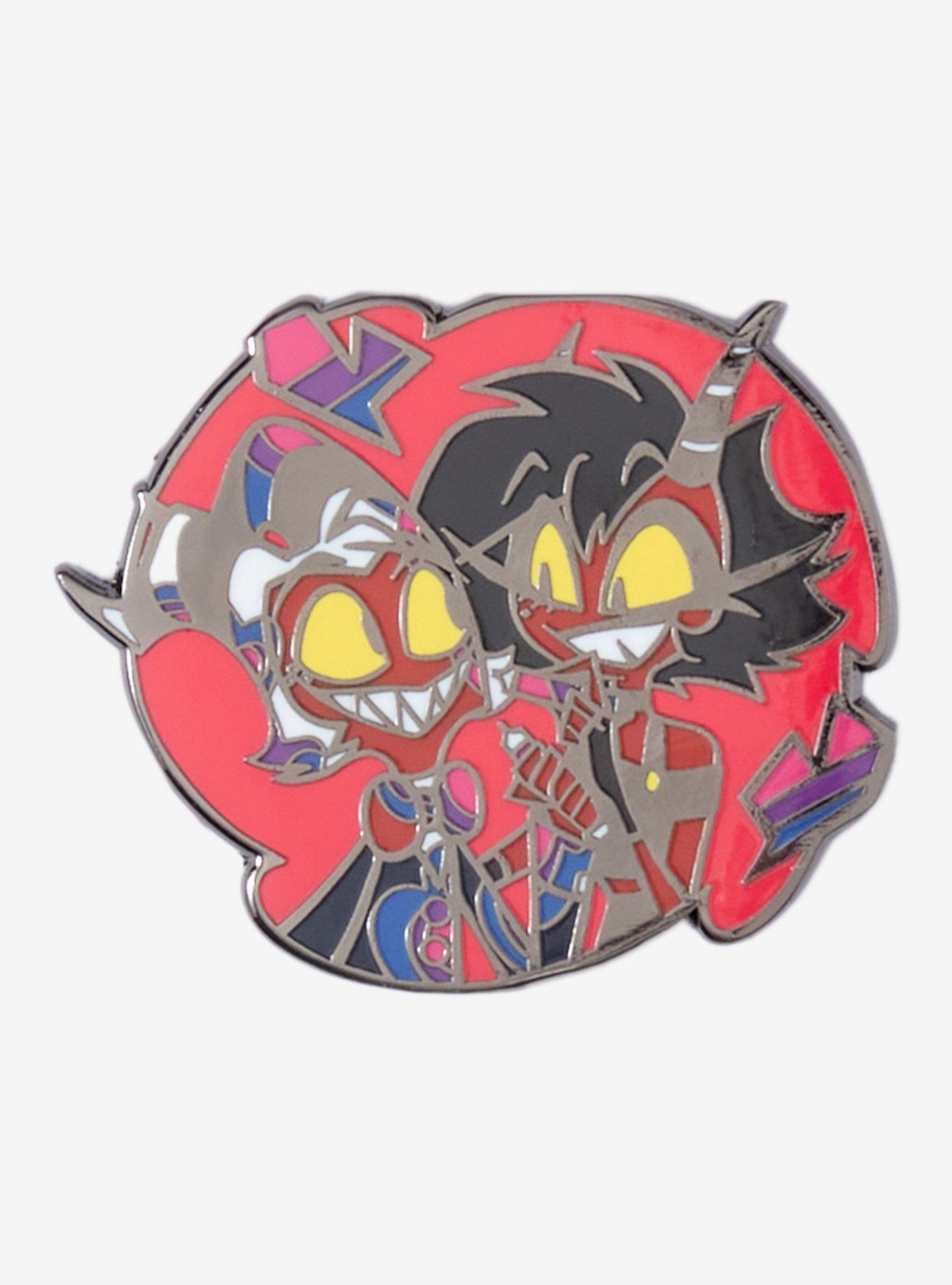 Helluva Boss Moxxie & Millie Enamel Pin, , hi-res