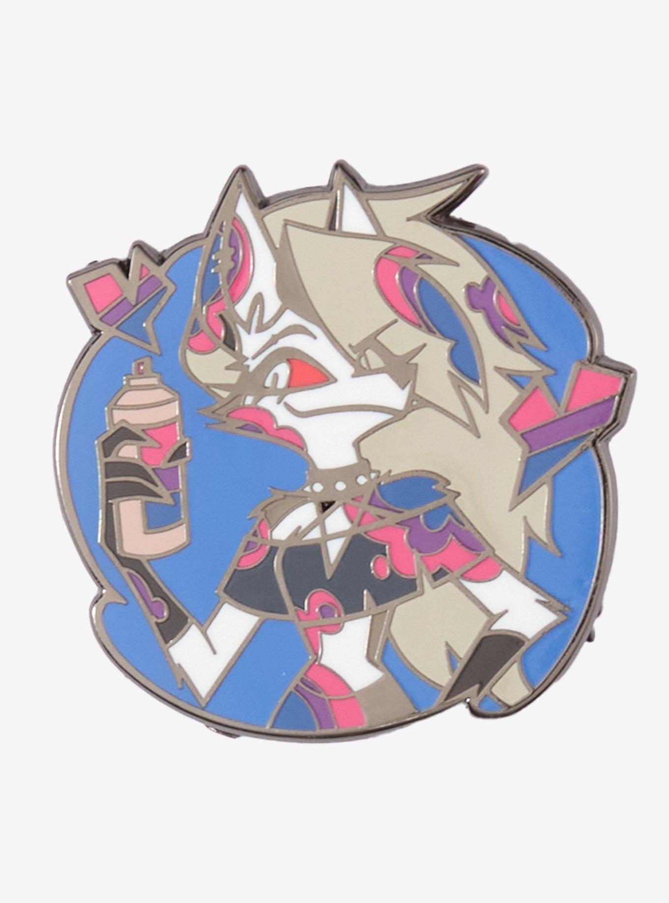 Helluva Boss Loona Pride Enamel Pin, , hi-res