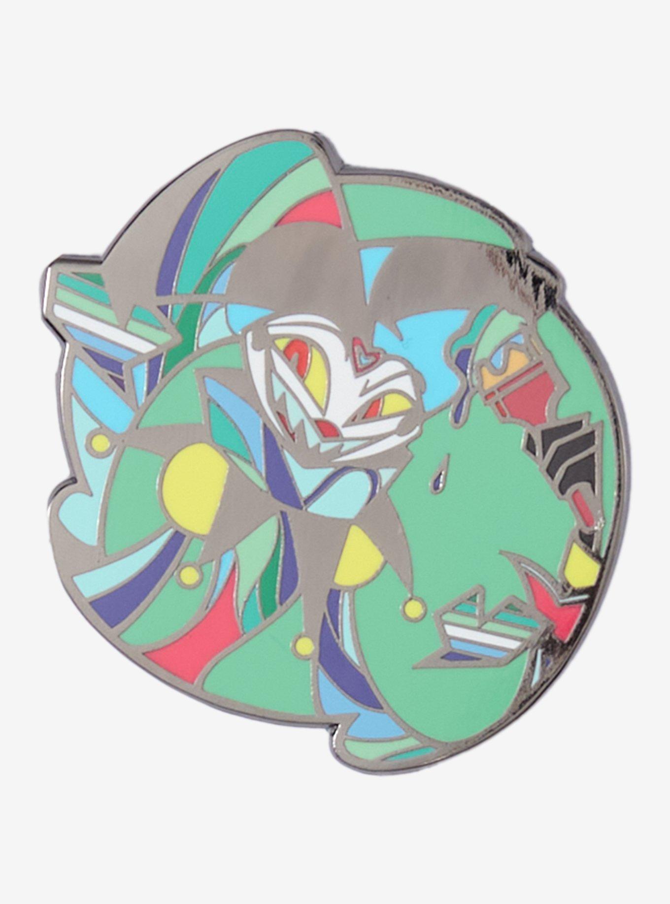 Helluva Boss Fizzarolli Pride Enamel Pin, , hi-res
