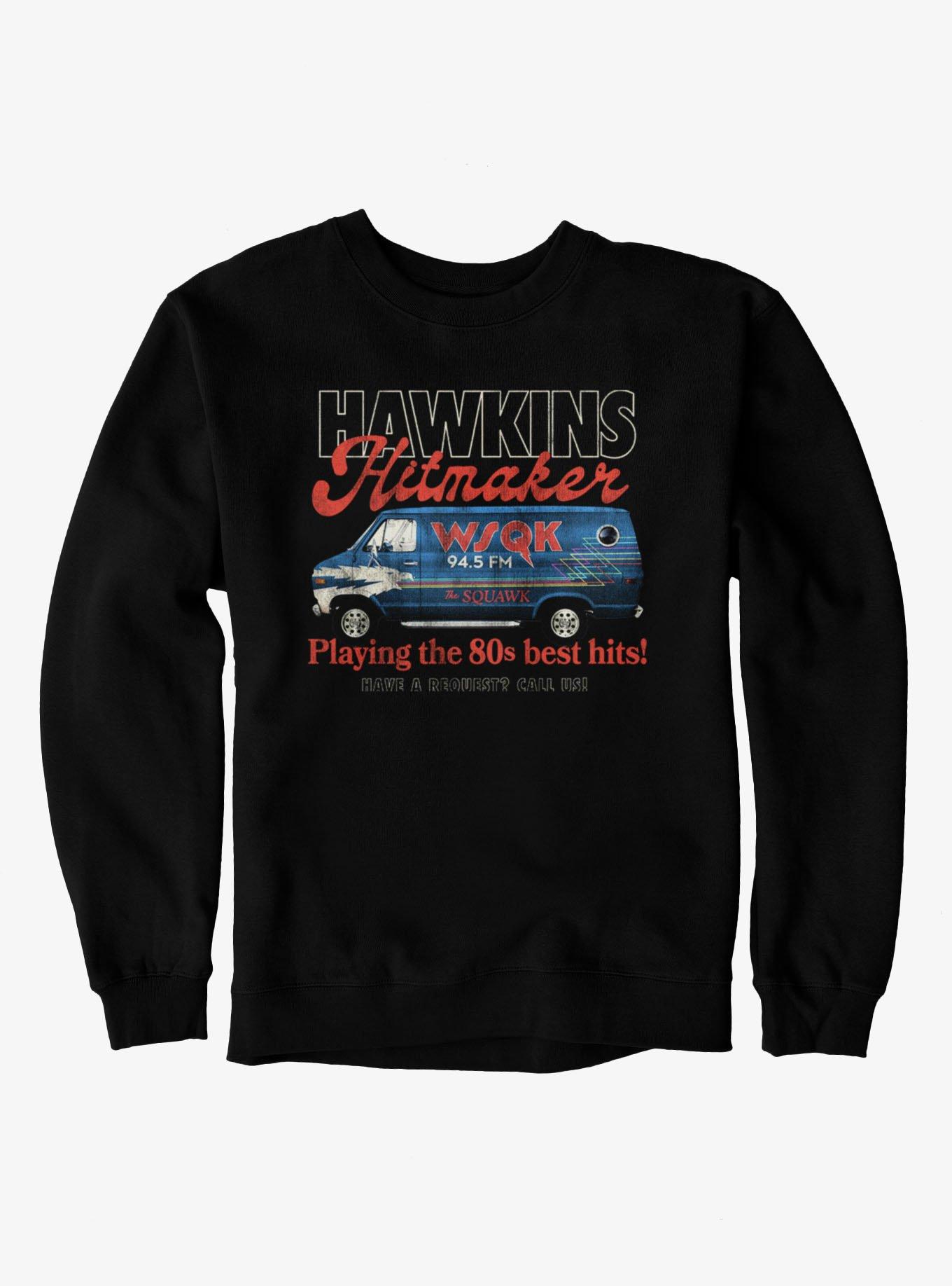 Stranger Things WSQK The 80'S Van Sweatshirt, , hi-res