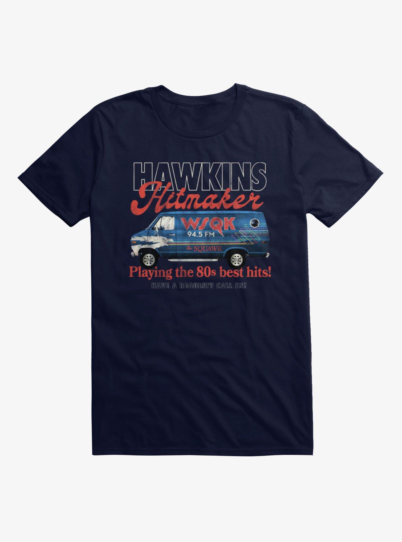 Stranger Things WSQK The 80'S Van T-Shirt